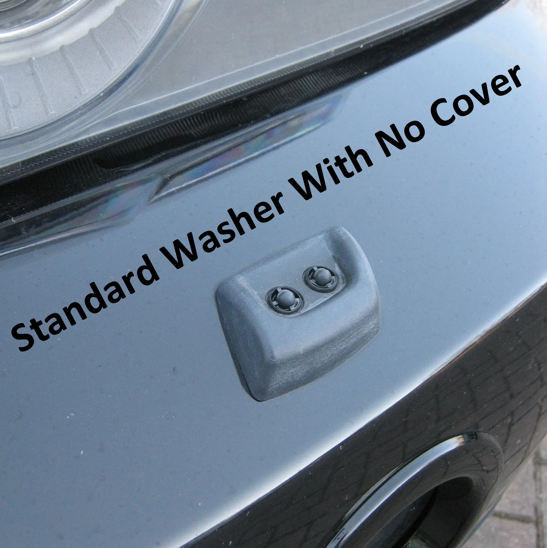 Headlight Washer Jet Covers in Orkney Grey for Range Rover Sport 05-09 - Image 3