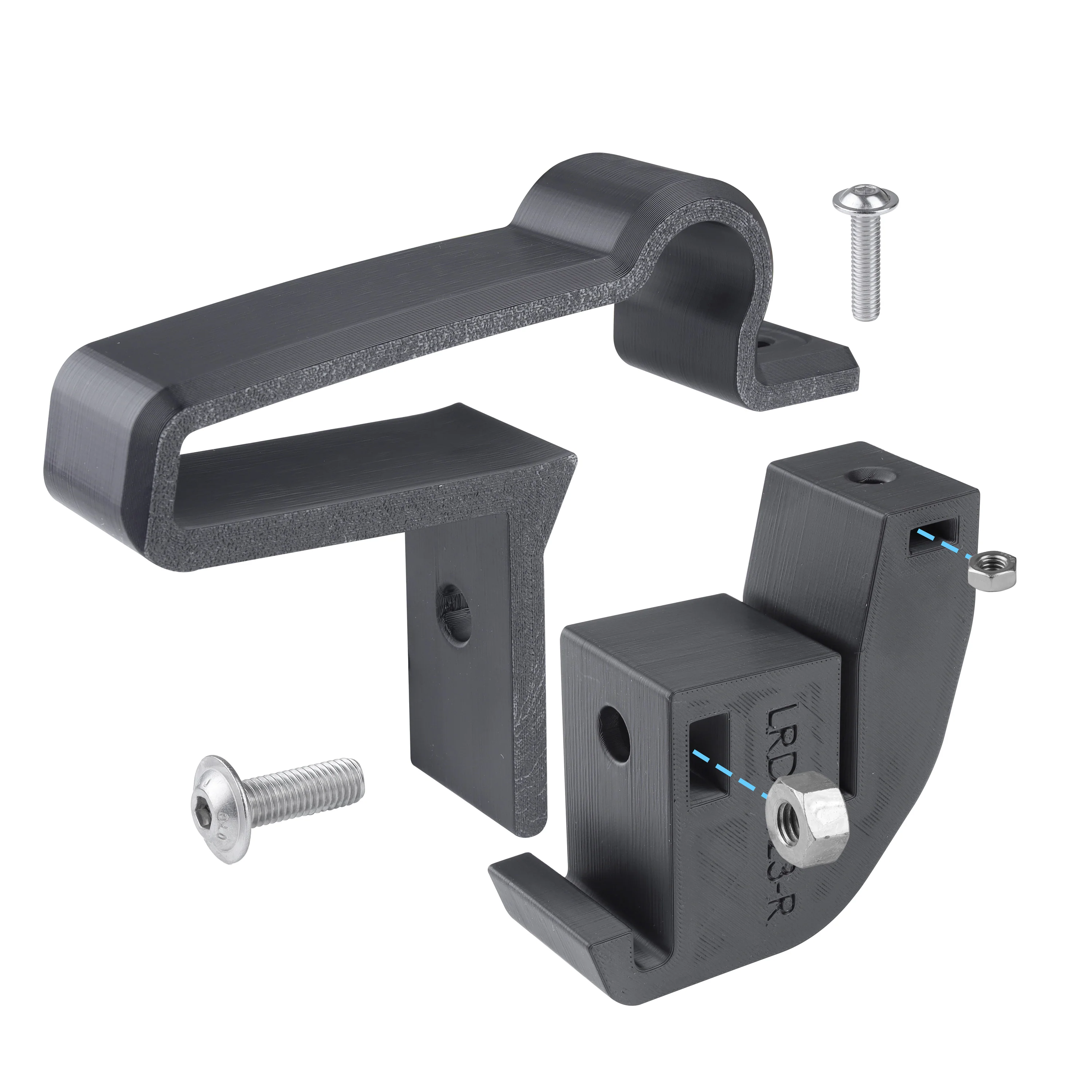 Hella Spotlight & Mount Kit for Expedition Roof Rack for Land Rover Defender L663 - Image 4
