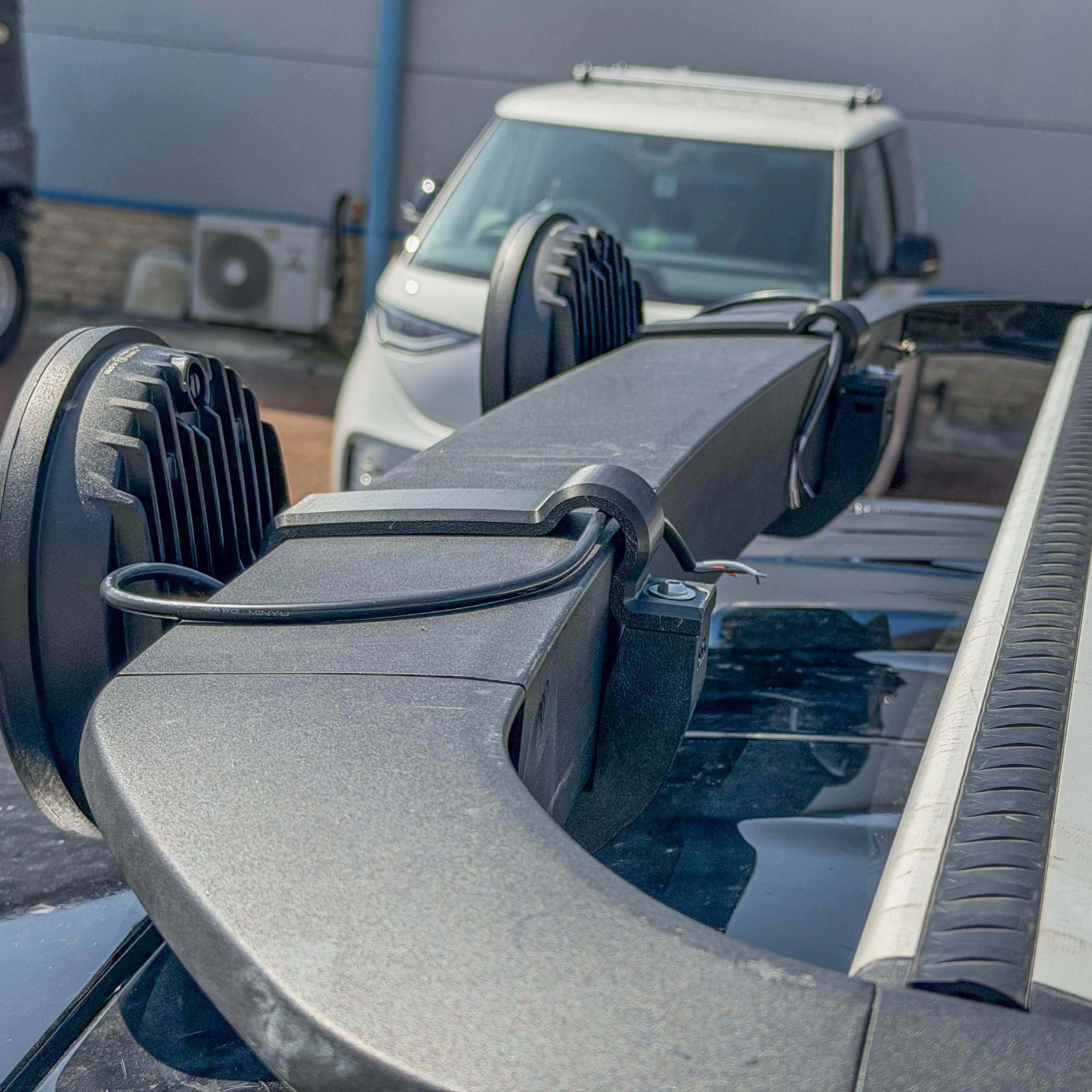 Hella Spotlight Mount Kit for Expedition Roof Rack for Land Rover Defender L663 - MOUNTS ONLY - Image 8