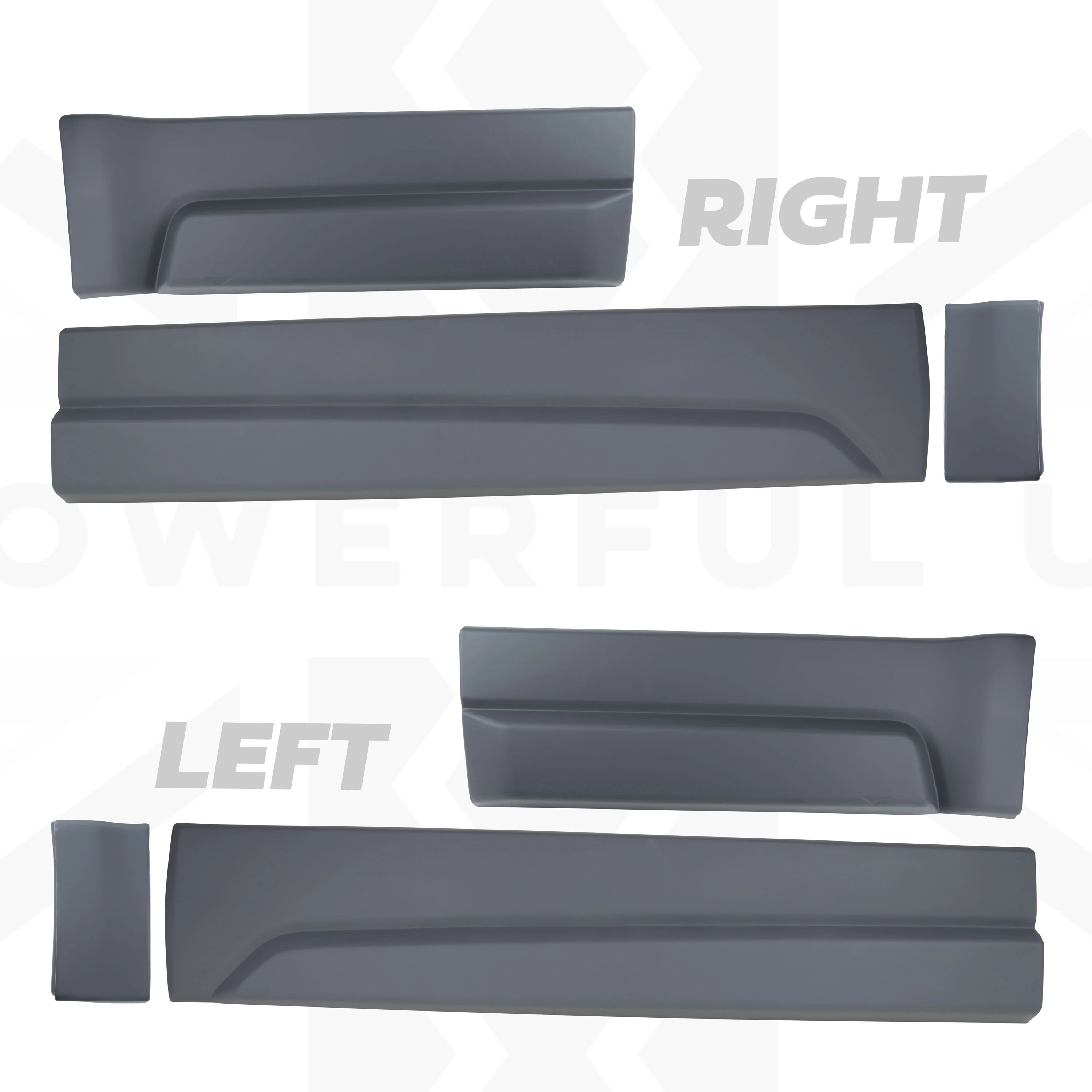 HST/Dynamic Lower Door Moulding 6pc Kit in Primer for Land Rover Freeelander 2 - Image 5