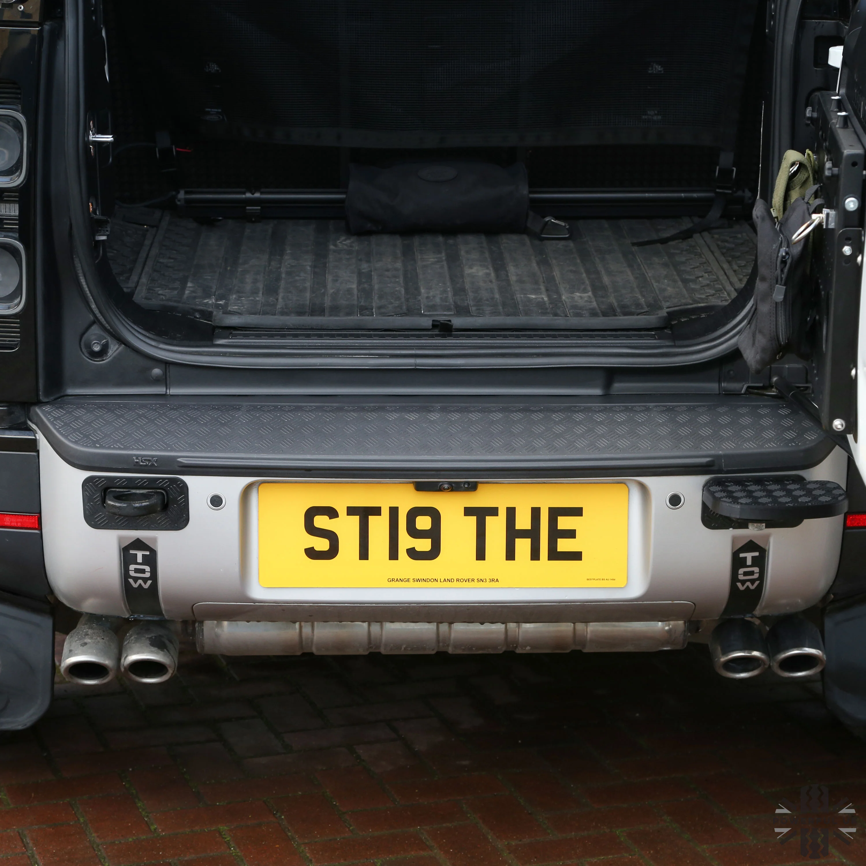 HSX Extended Rear Bumper Cover for Land Rover Defender L663 - Image 4