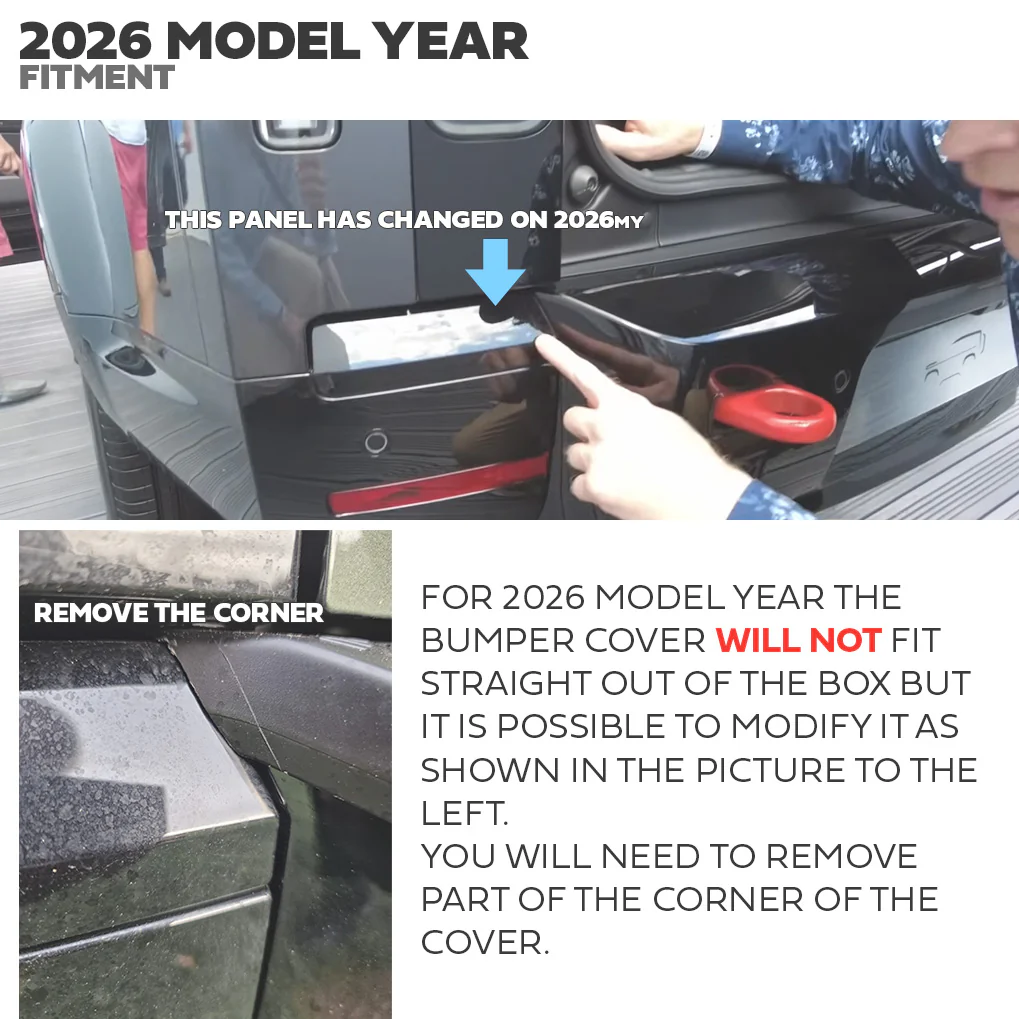 HSX Extended Rear Bumper Cover for Land Rover Defender L663 - Raptor - Image 10