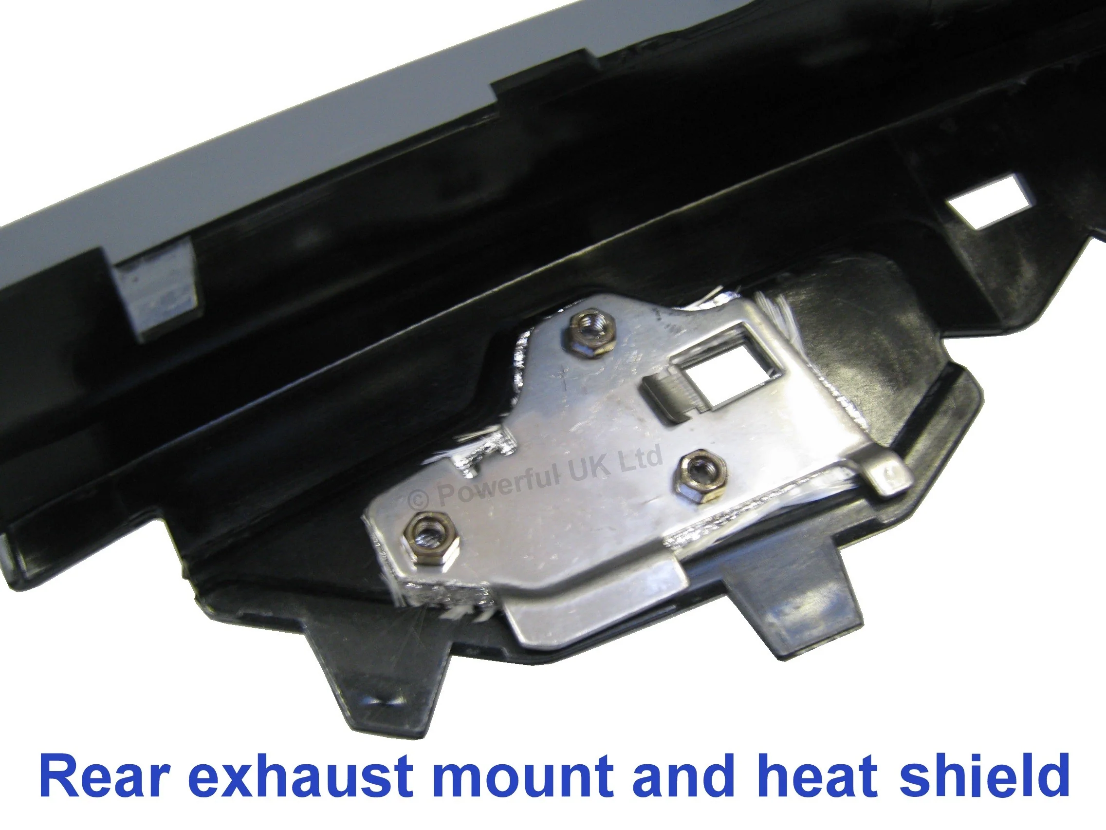 Insert Kit (3pc) for Range Rover L322 'Exterior Design Pack' Rear Bumper - ABS - Image 3