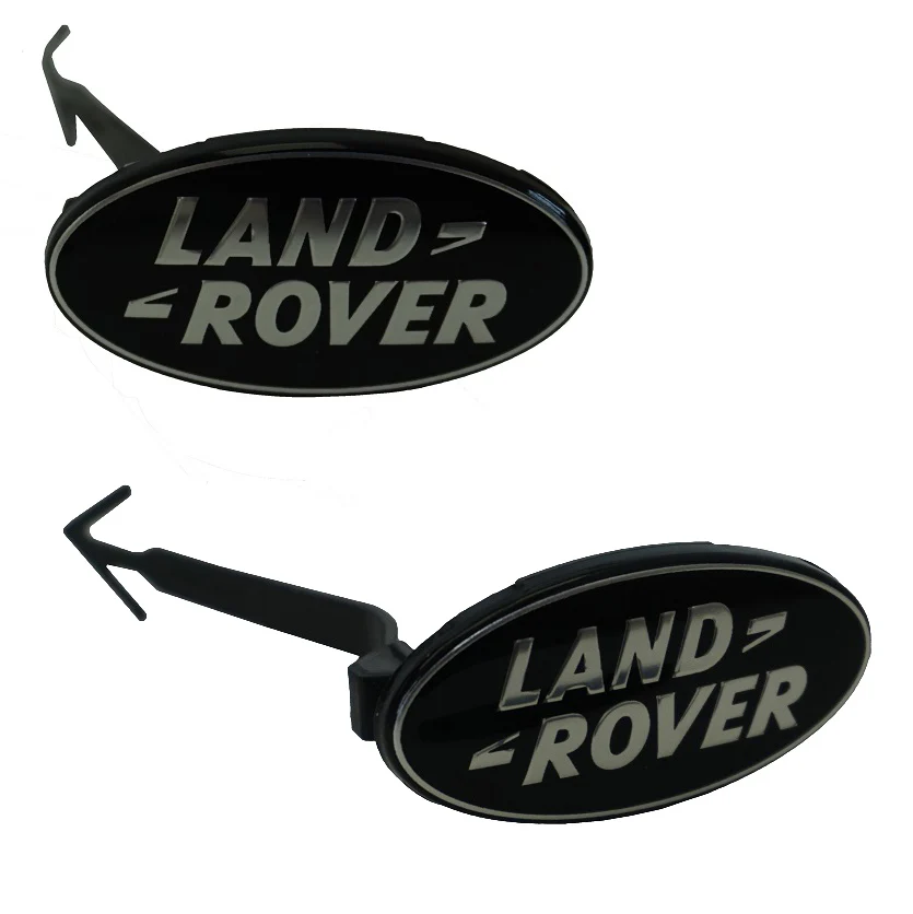Interior Black & Silver Door Card Badges (pair) for Land Rover Discovery 3 - Image 2