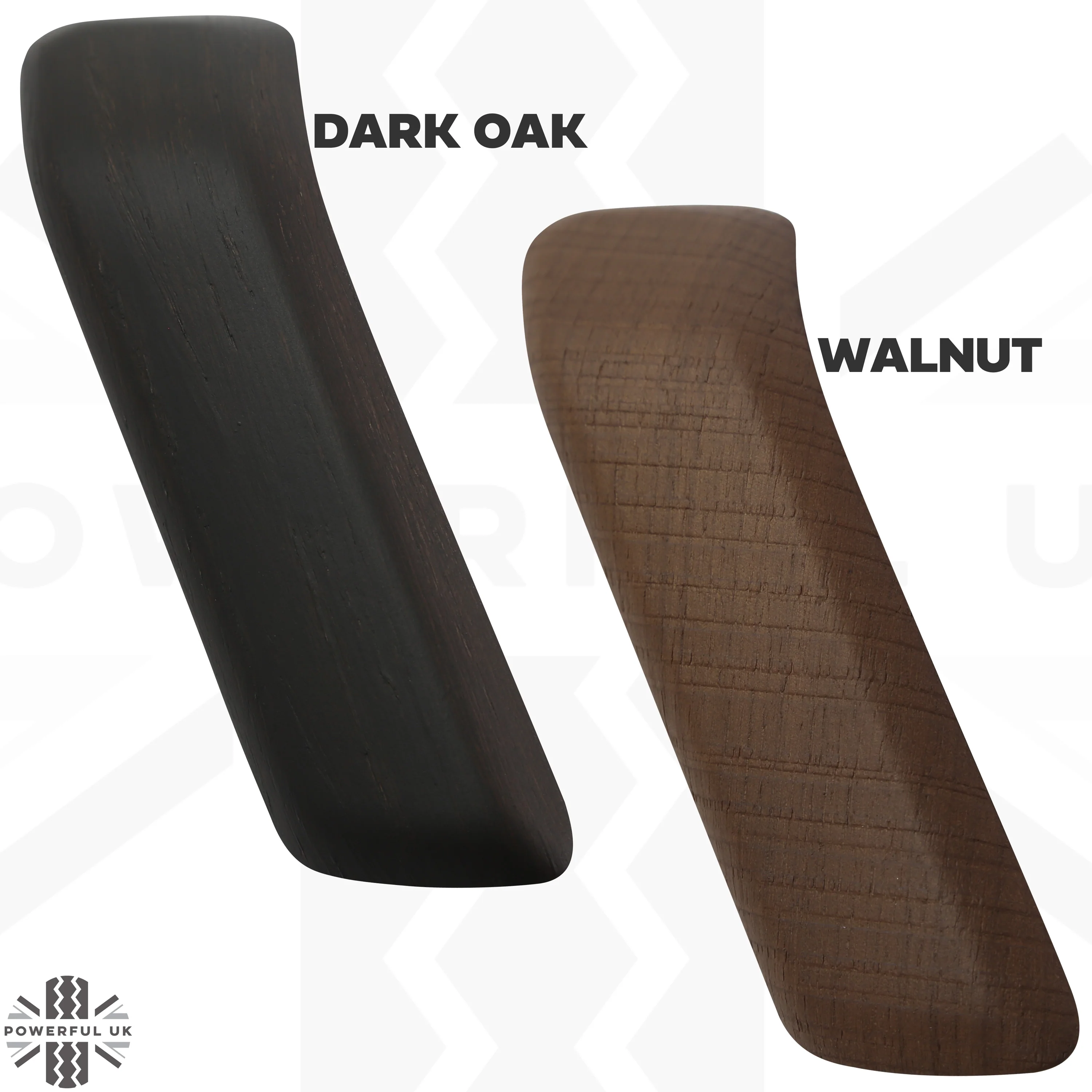 Interior Door Pull Finisher (Genuine) in Walnut for Defender L663 90 - LHD - Image 8
