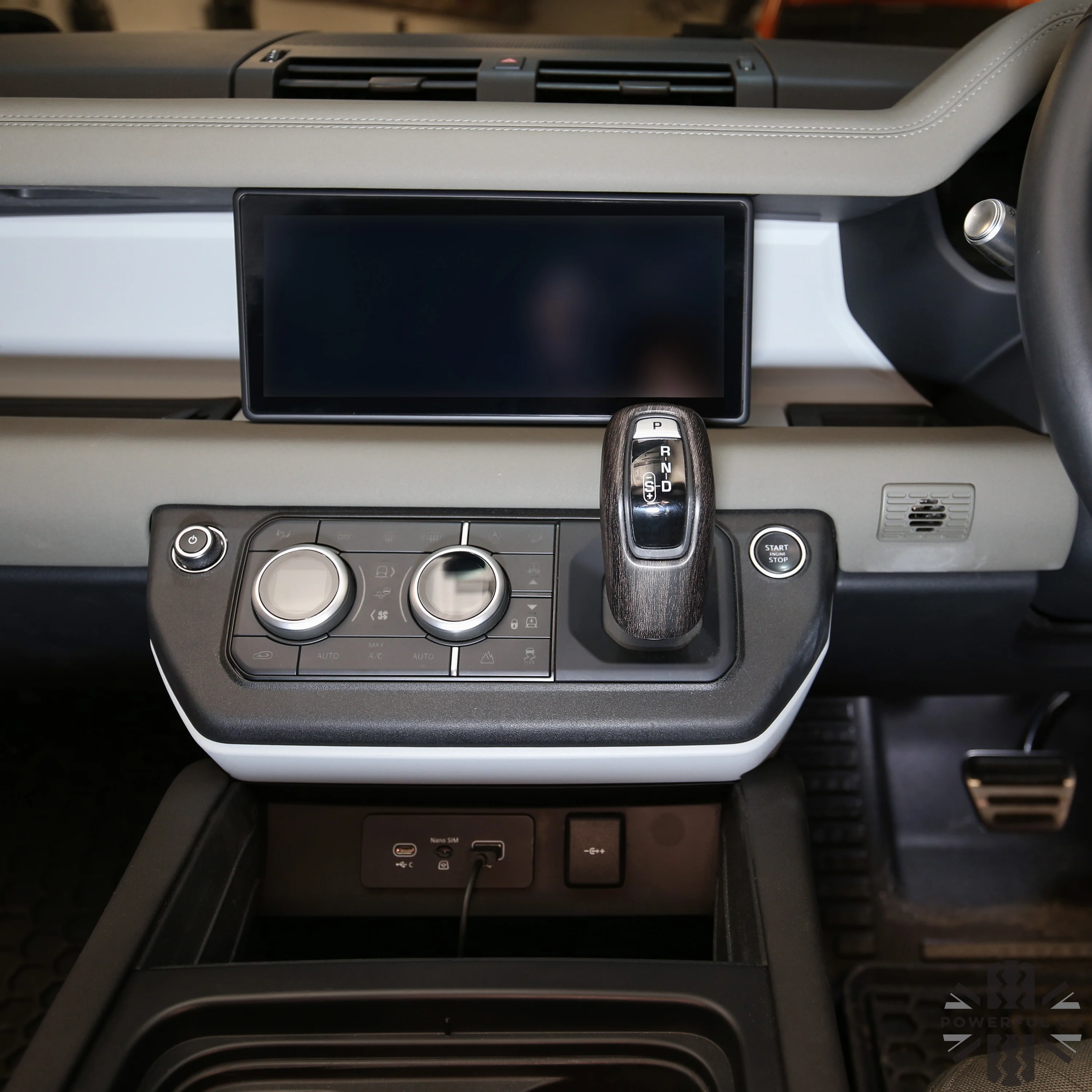 Interior Gear Selector Trim - Oak Wood Effect - for Land Rover Defender L663 - Image 5