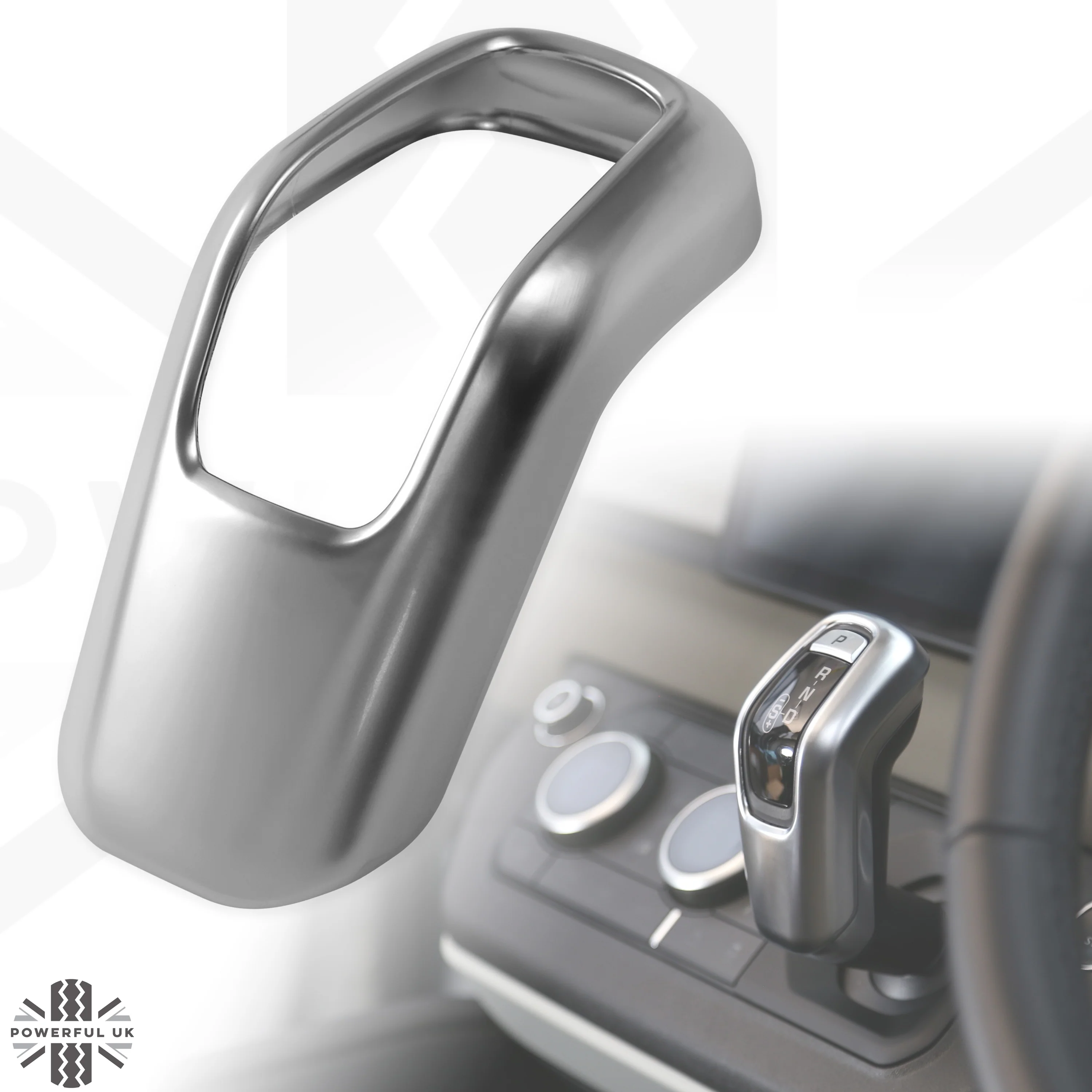Interior Gear Selector Trim - Silver - for Land Rover Defender L663