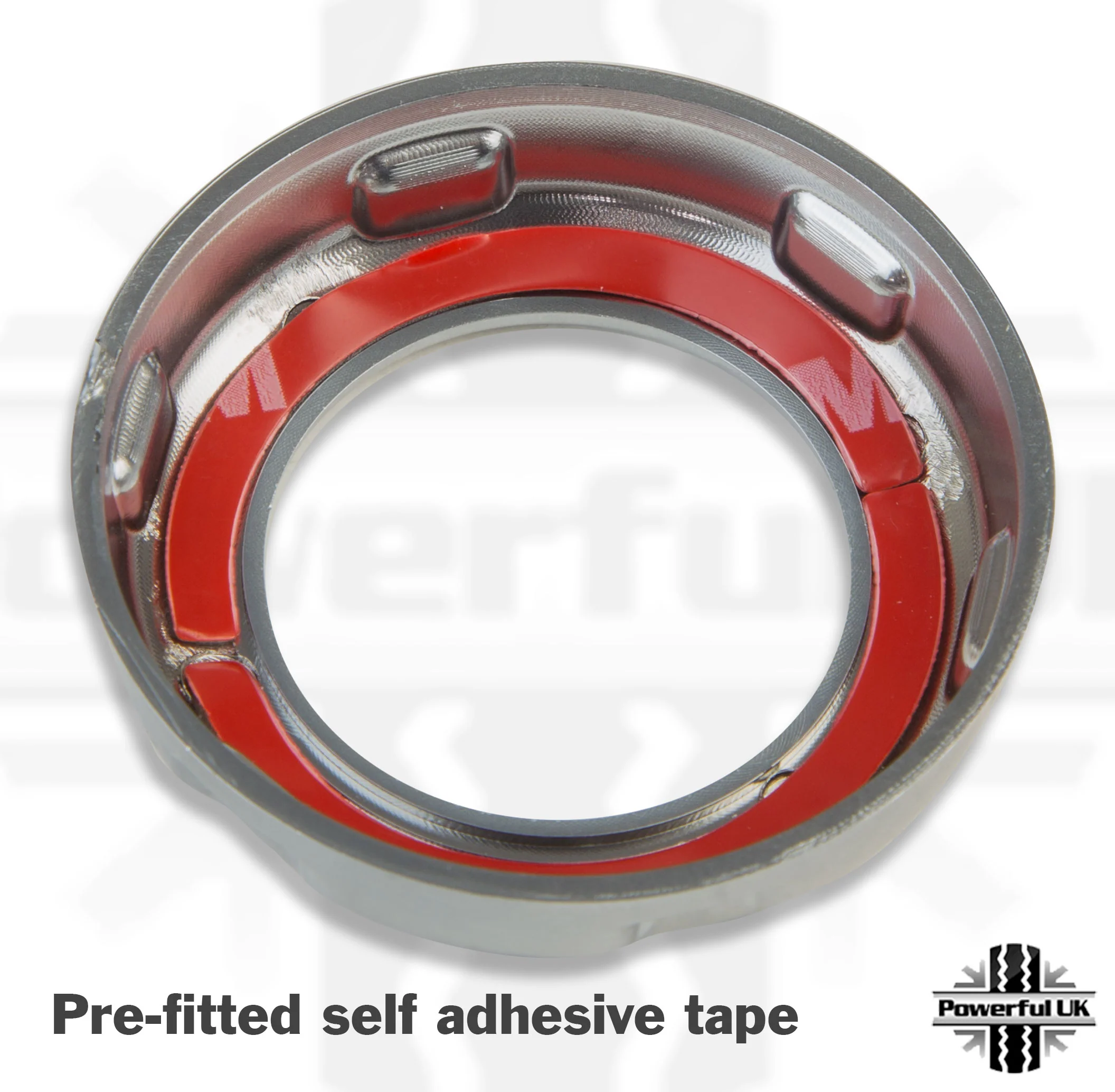 Interior Radio/Climate Control Button Covers (5 pc) - Silver - for Land Rover Discovery 4 - Image 3