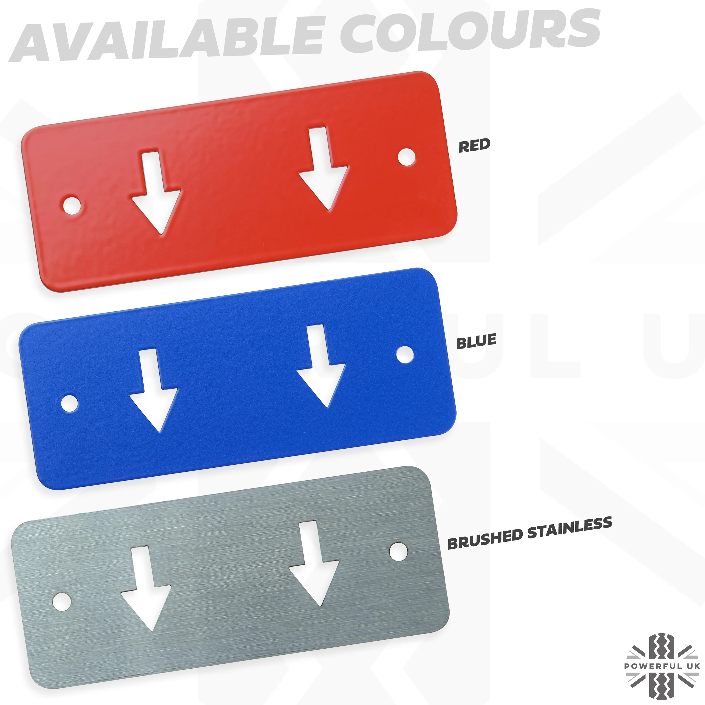 Jacking Point Marker Plate Kit - Stainless - for Land Rover Defender L663 - Image 6