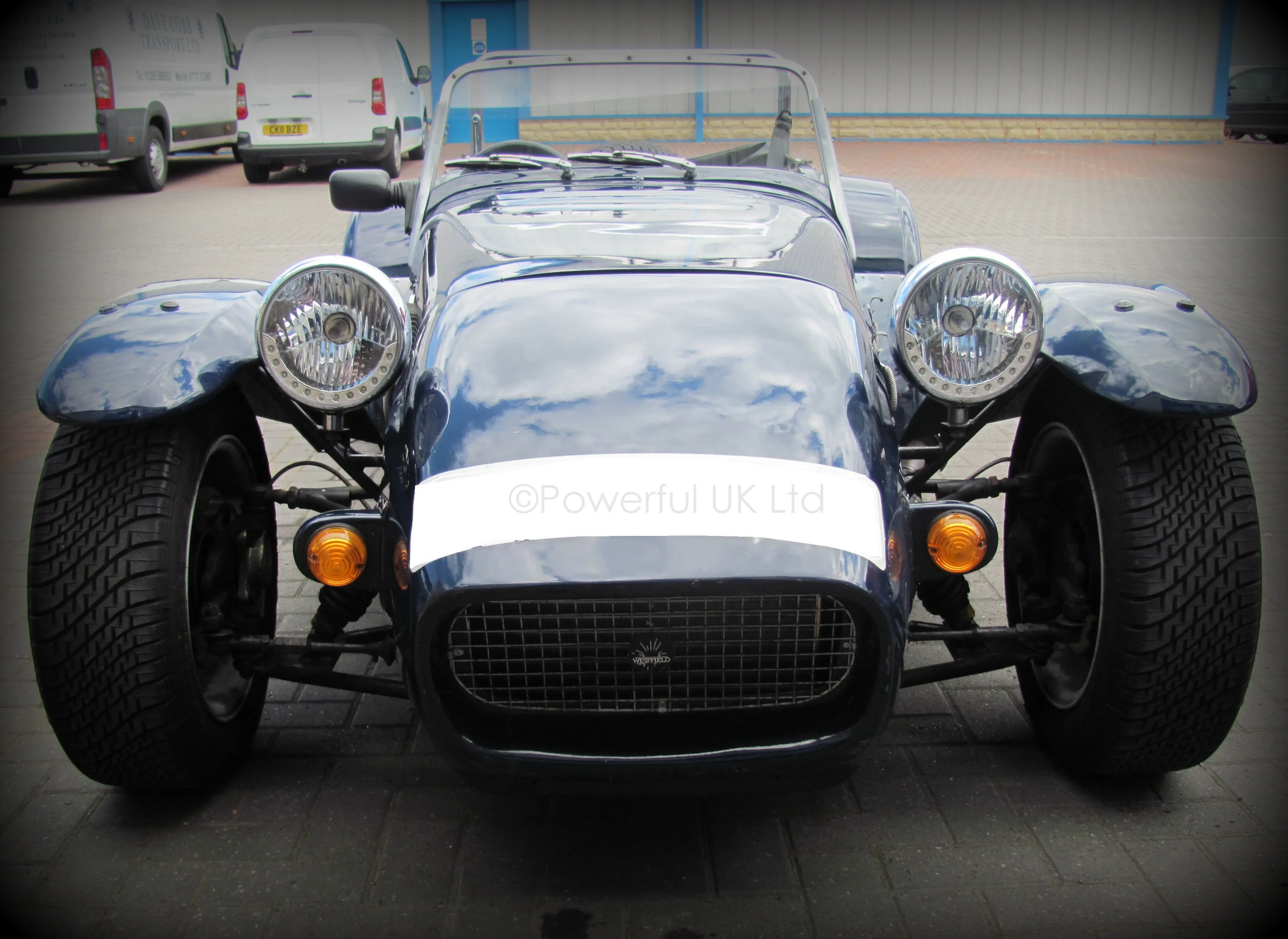 Kit Car Round 7" Headlight - DRL Style - LHD - Image 6