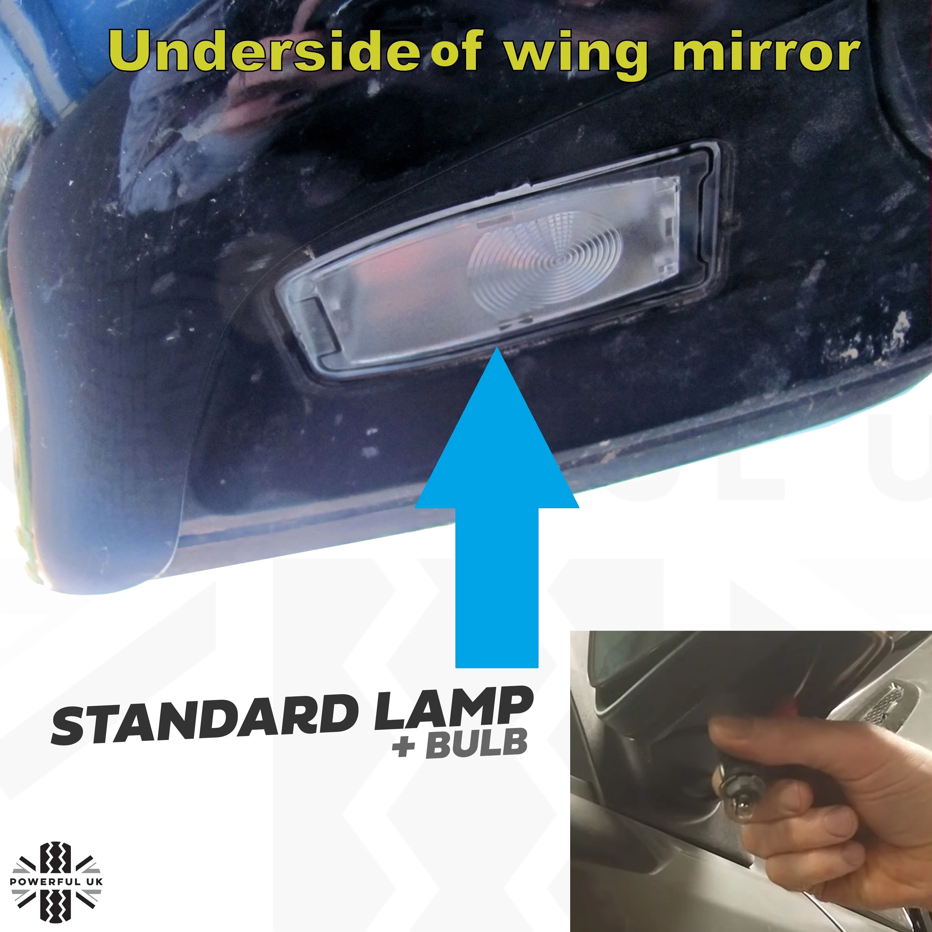 LED mirror lights for Range Rover Sport L320 - Image 7