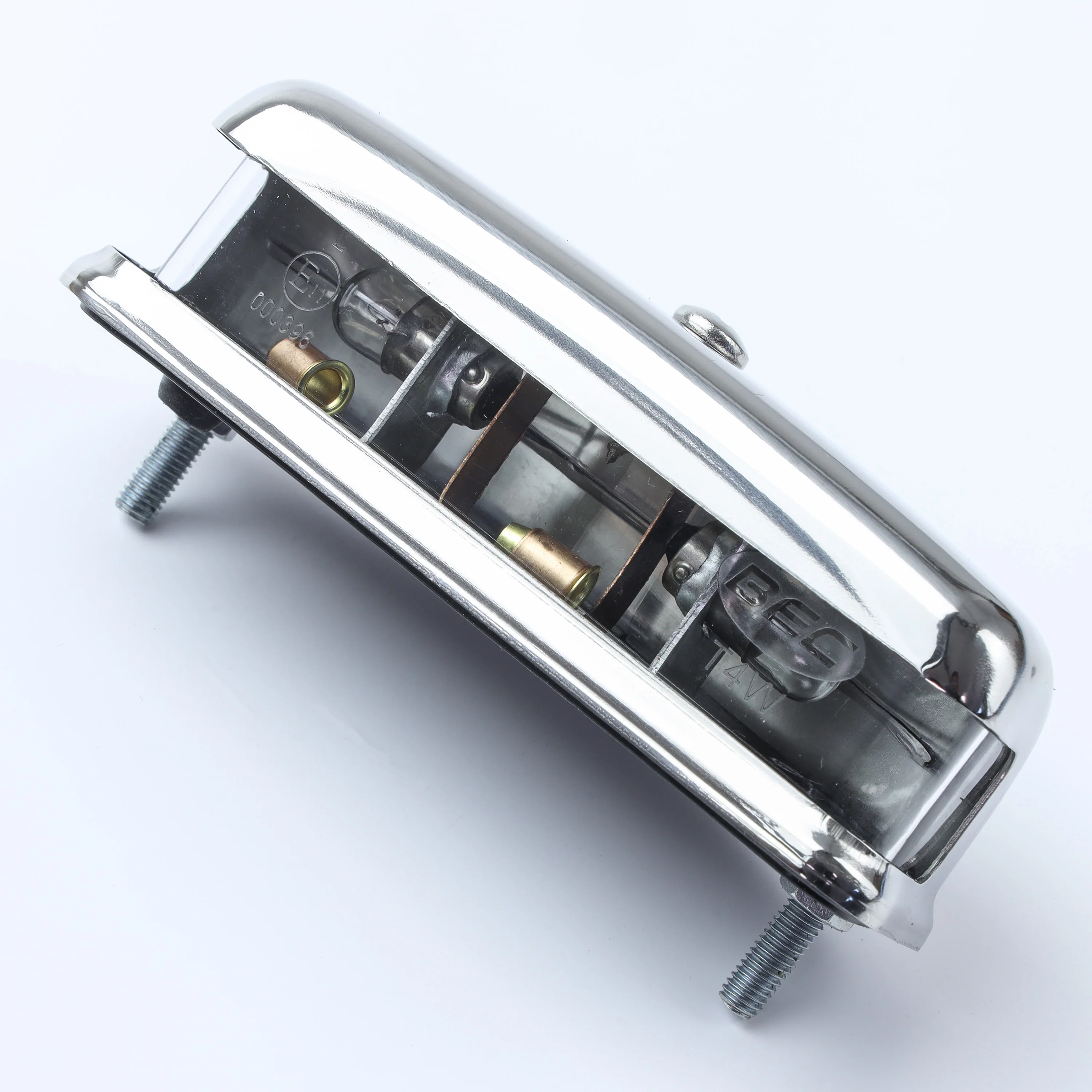 Rear Number Plate Light - Polished Stainless - for Land Rover Defender - Image 3