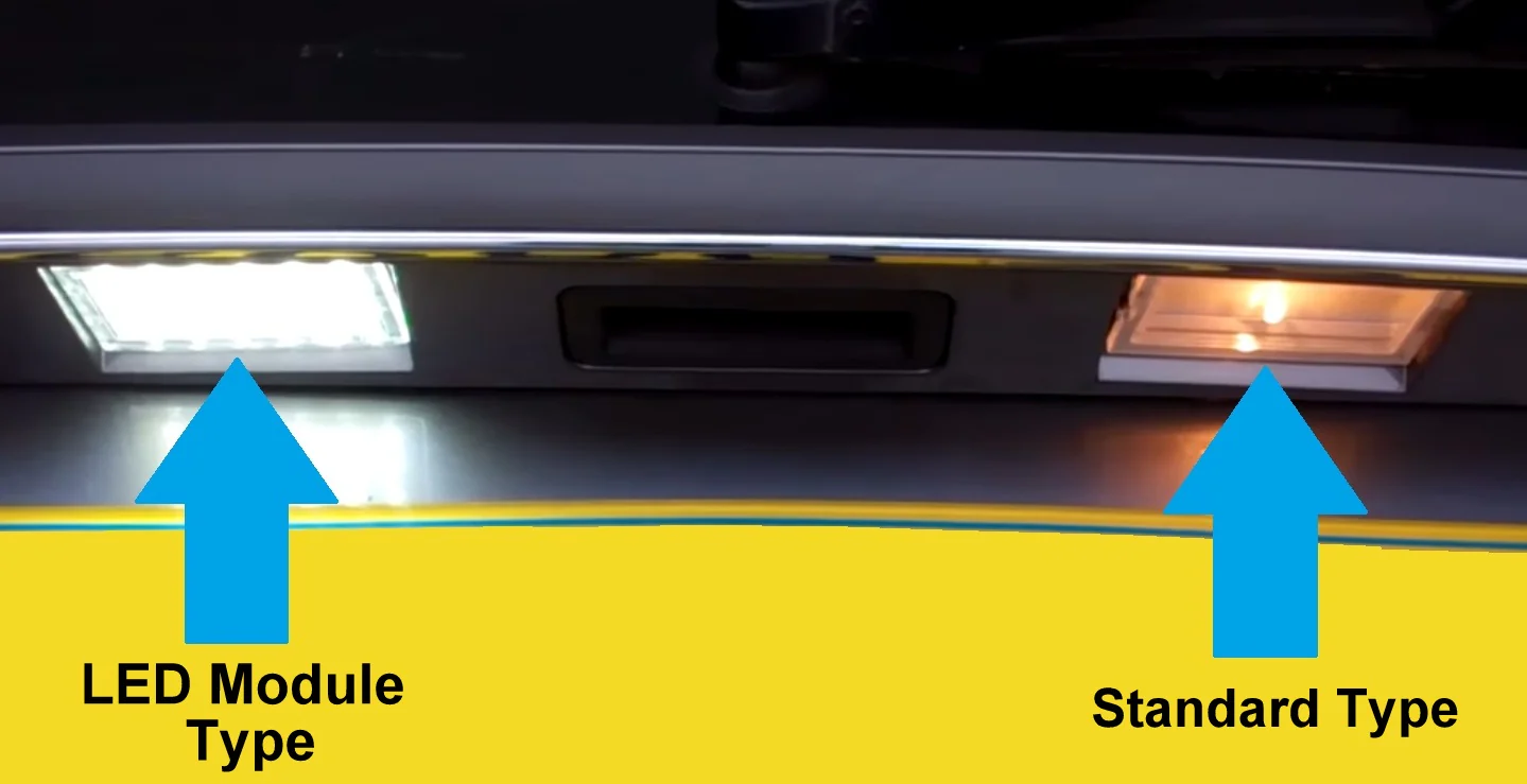 LED Rear Number plate light upgrade for Land Rover Discovery 3 & 4 - Image 5