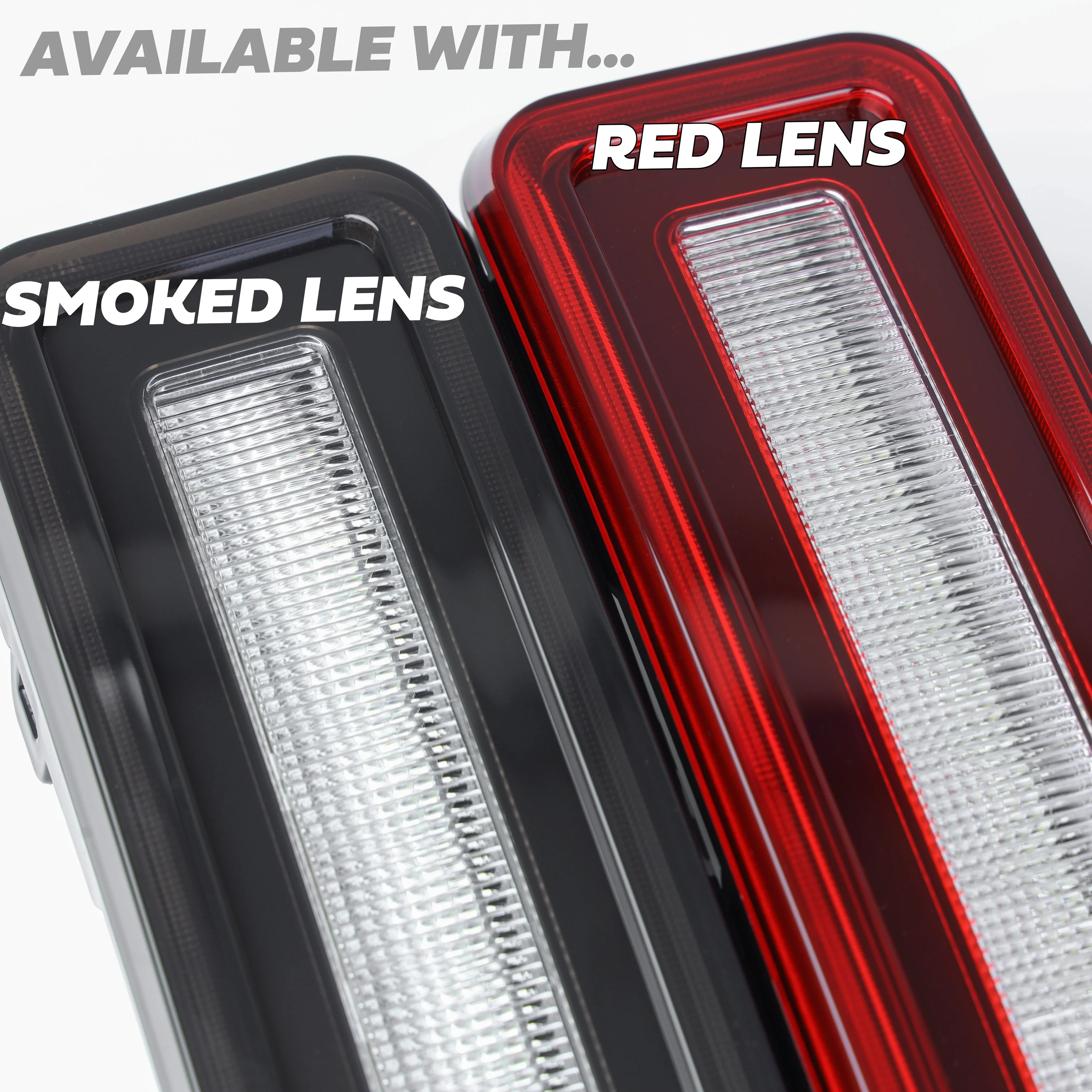LED stop/tail/indicator/reverse Kit for Land Rover Defender L663 - Red Lens - Image 8