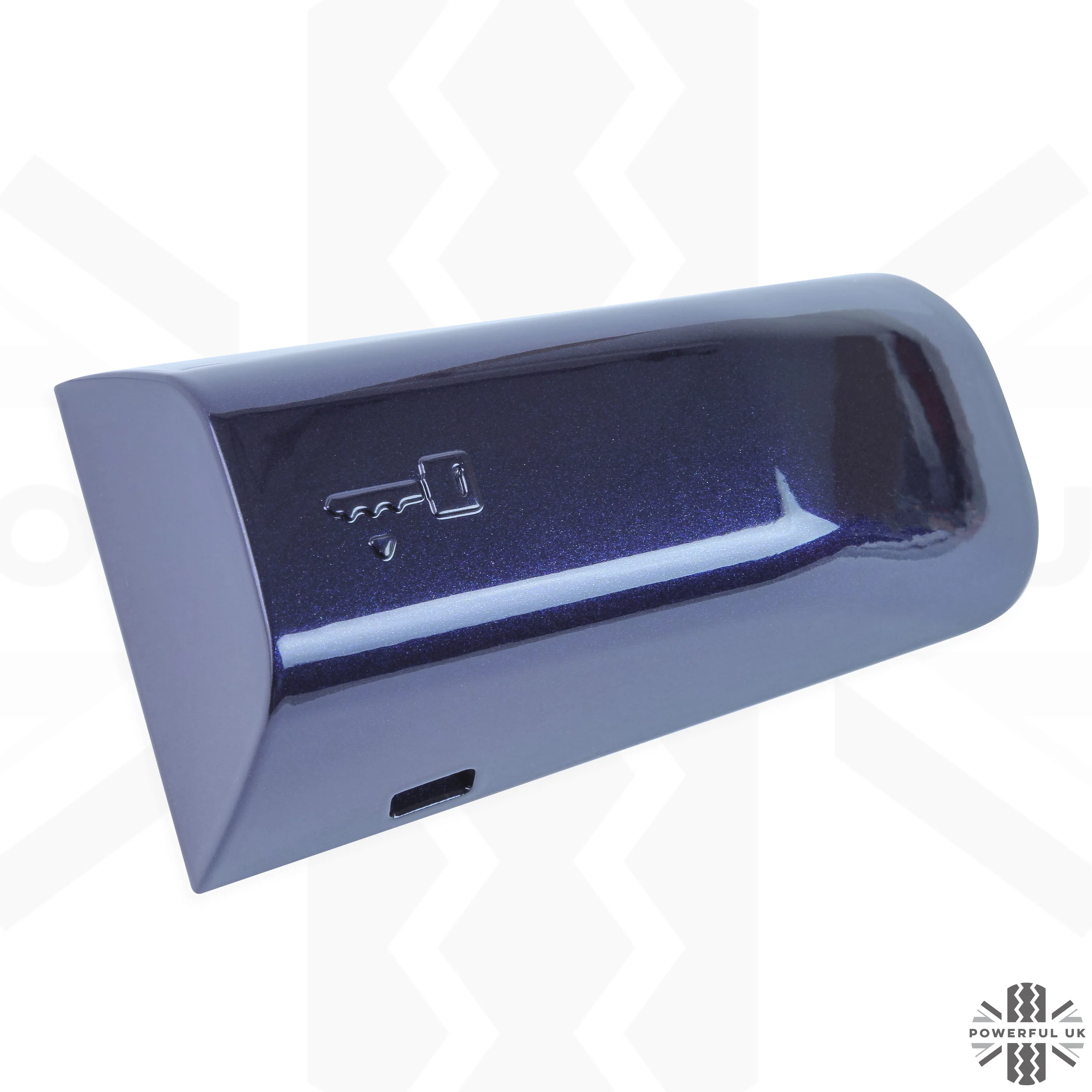 LEFT Door Handle Key Piece for Range Rover Evoque1 L538 - Loire Blue - Image 3