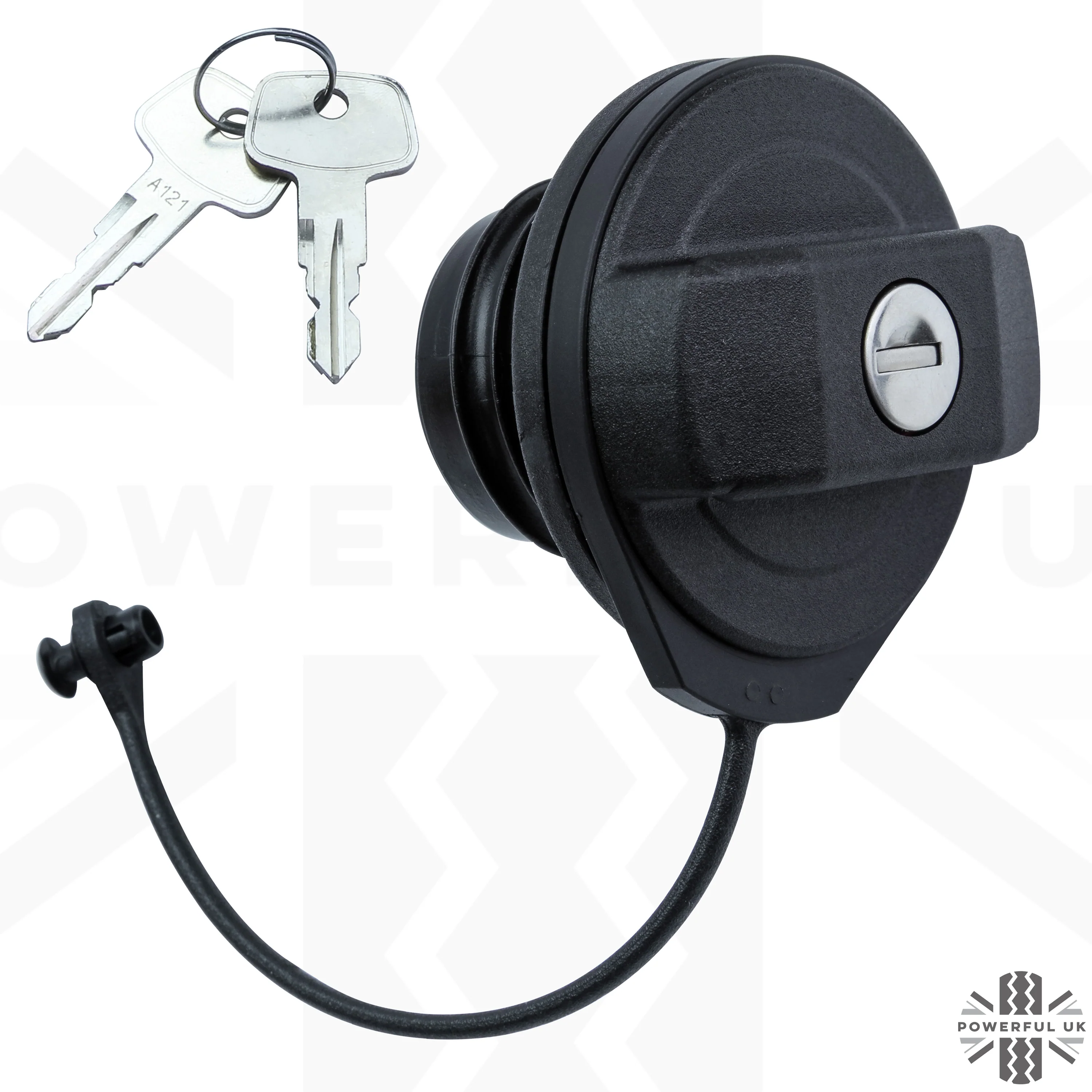Locking Fuel Filler Cap - Genuine - for Land Rover Classic Defender (1998-on) - Image 4