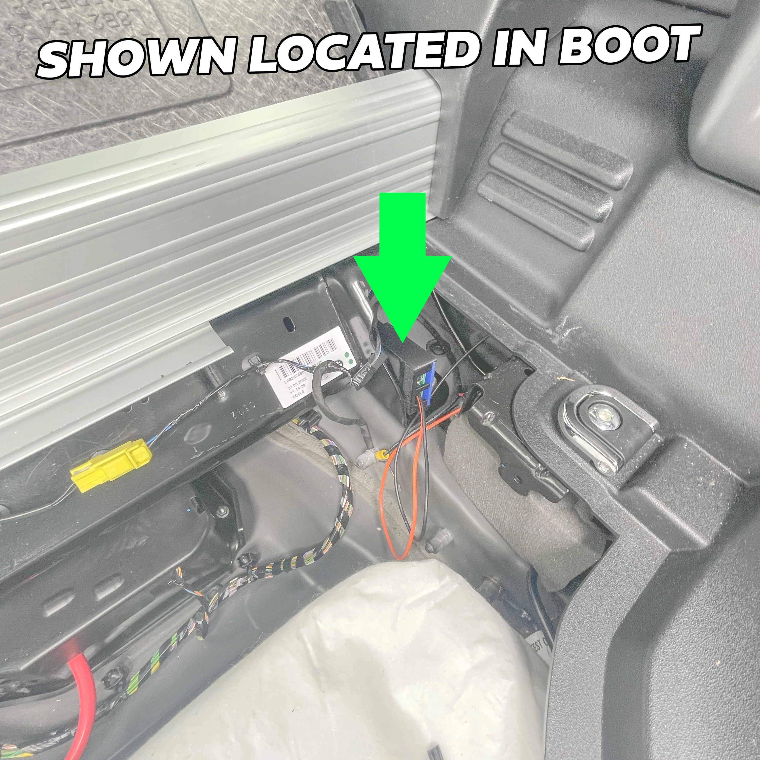 Locking Fuel Flap Retro Fit Kit for Land Rover Defender L663 - Image 4