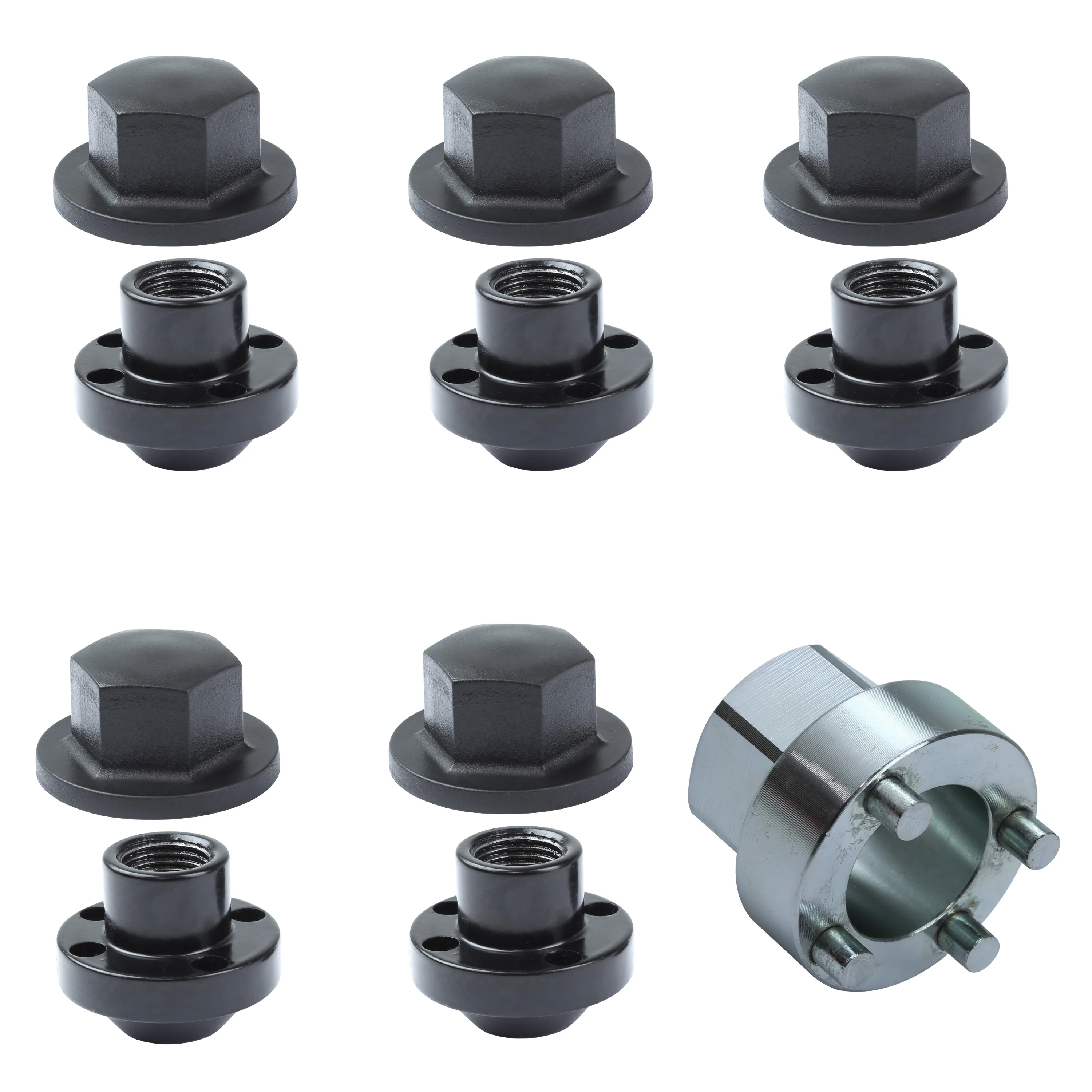 Locking Wheel Nut Kit for Land Rover Discovery 1 Steel Wheels - Image 2