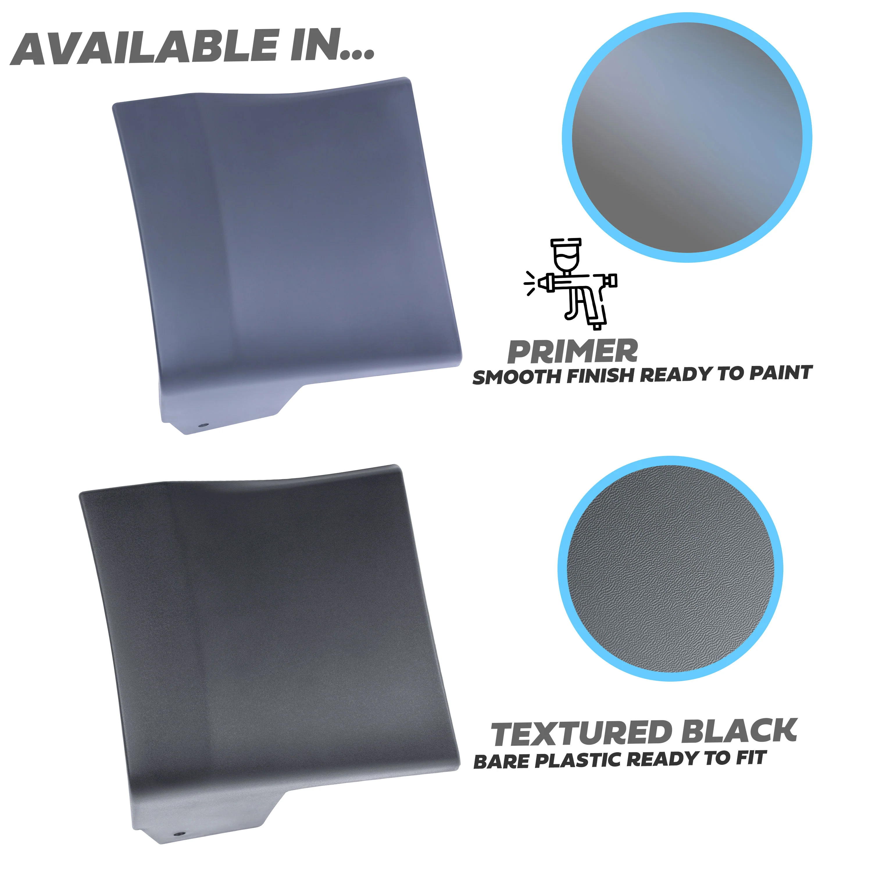 Lower Door Moulding in Textured Black - Left Rear Door Section - for Range Rover Sport L494 - Image 8