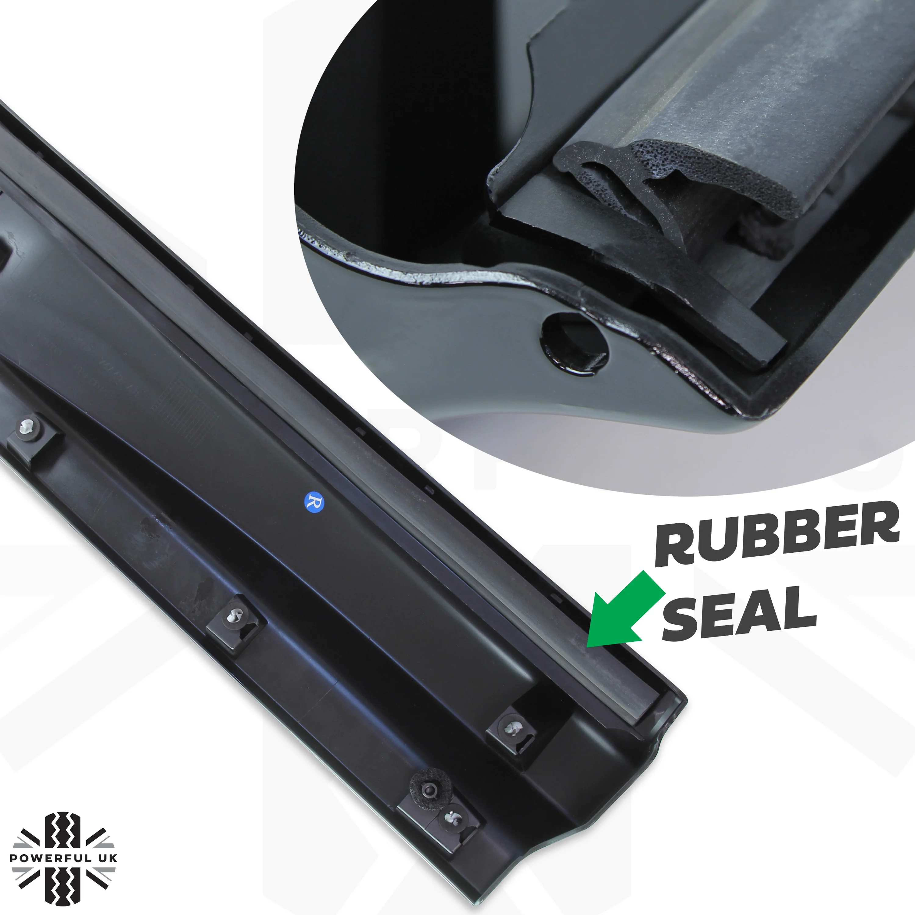 Lower Door Mouldings for Range Rover Sport L494 - Gloss Black - Image 5