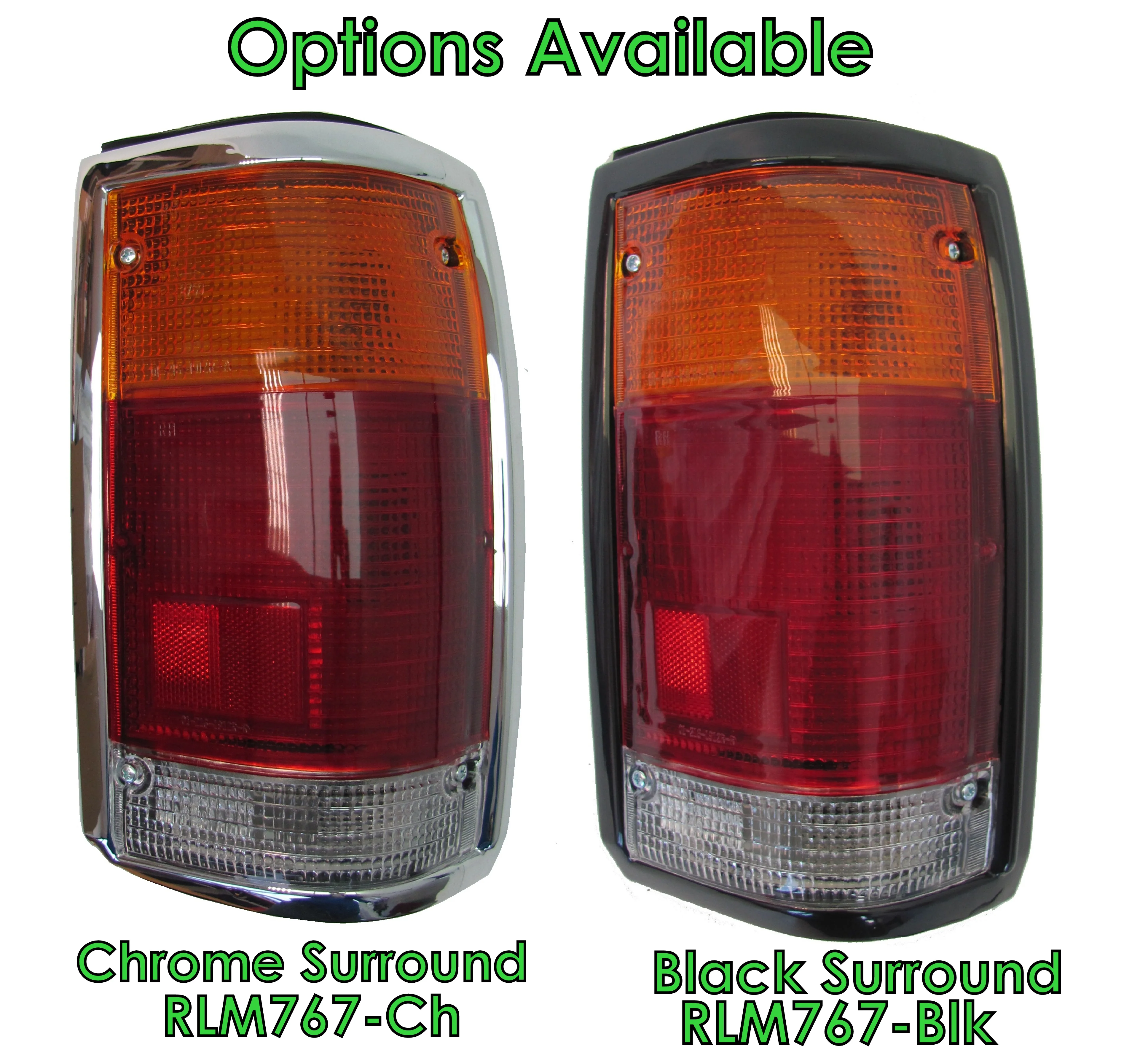 Mazda B2200 Rear Light Assembly - Black Surround - LH - Image 4
