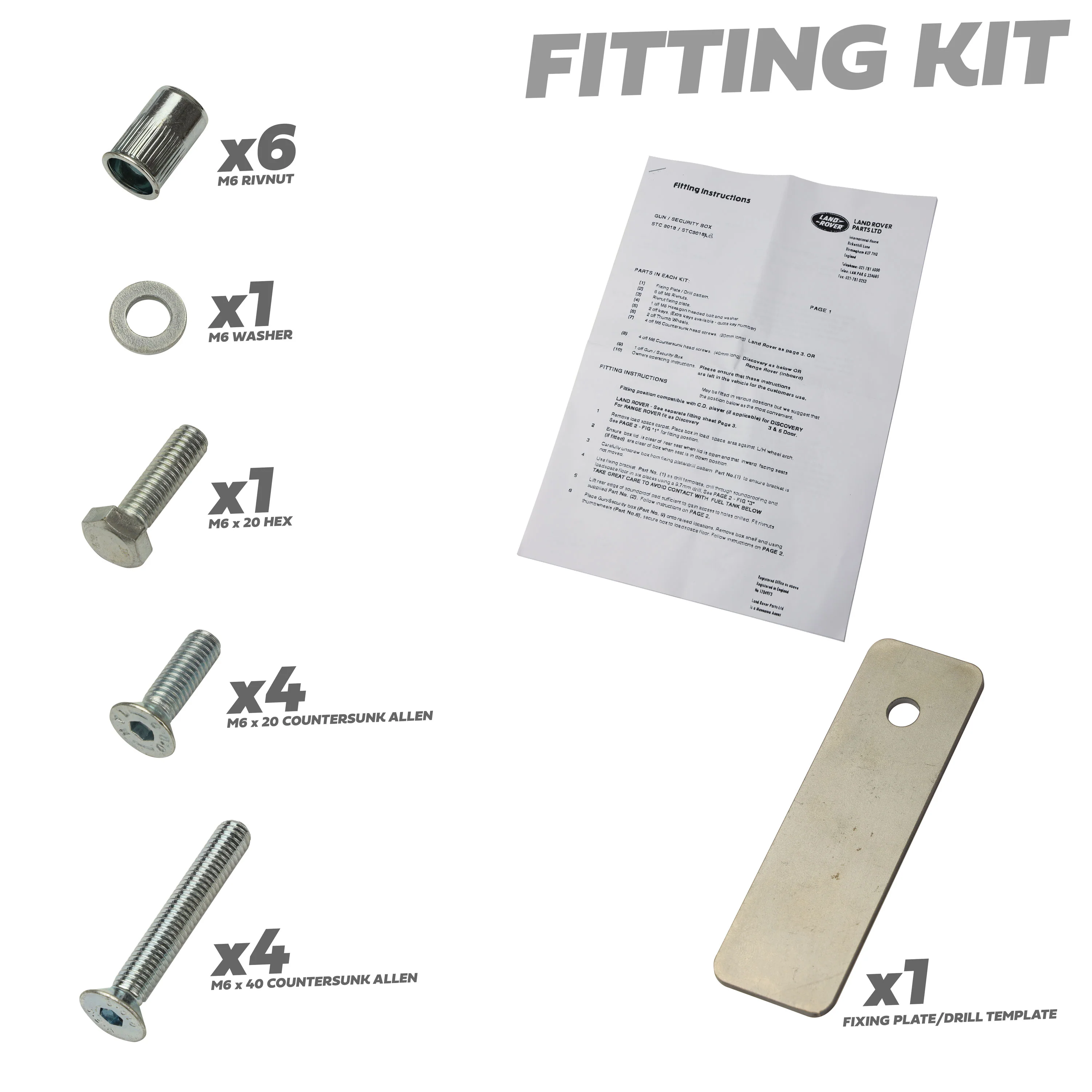 Metal Gun/Security Box for Range Rover Classic - Image 10