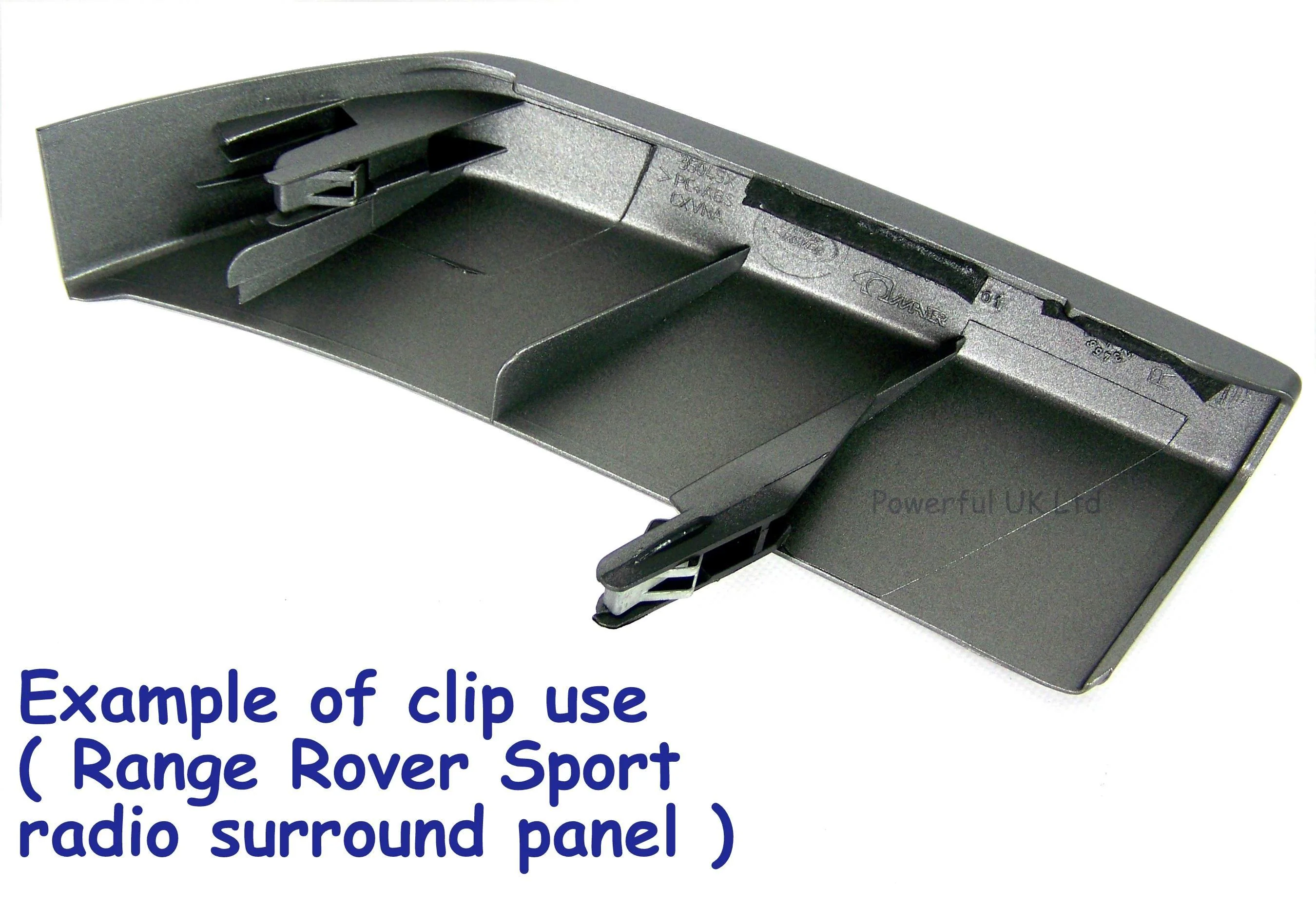 Metal Interior trim panel clip fastener x 4 - Genuine - for Range Rover Sport L320 - Image 5
