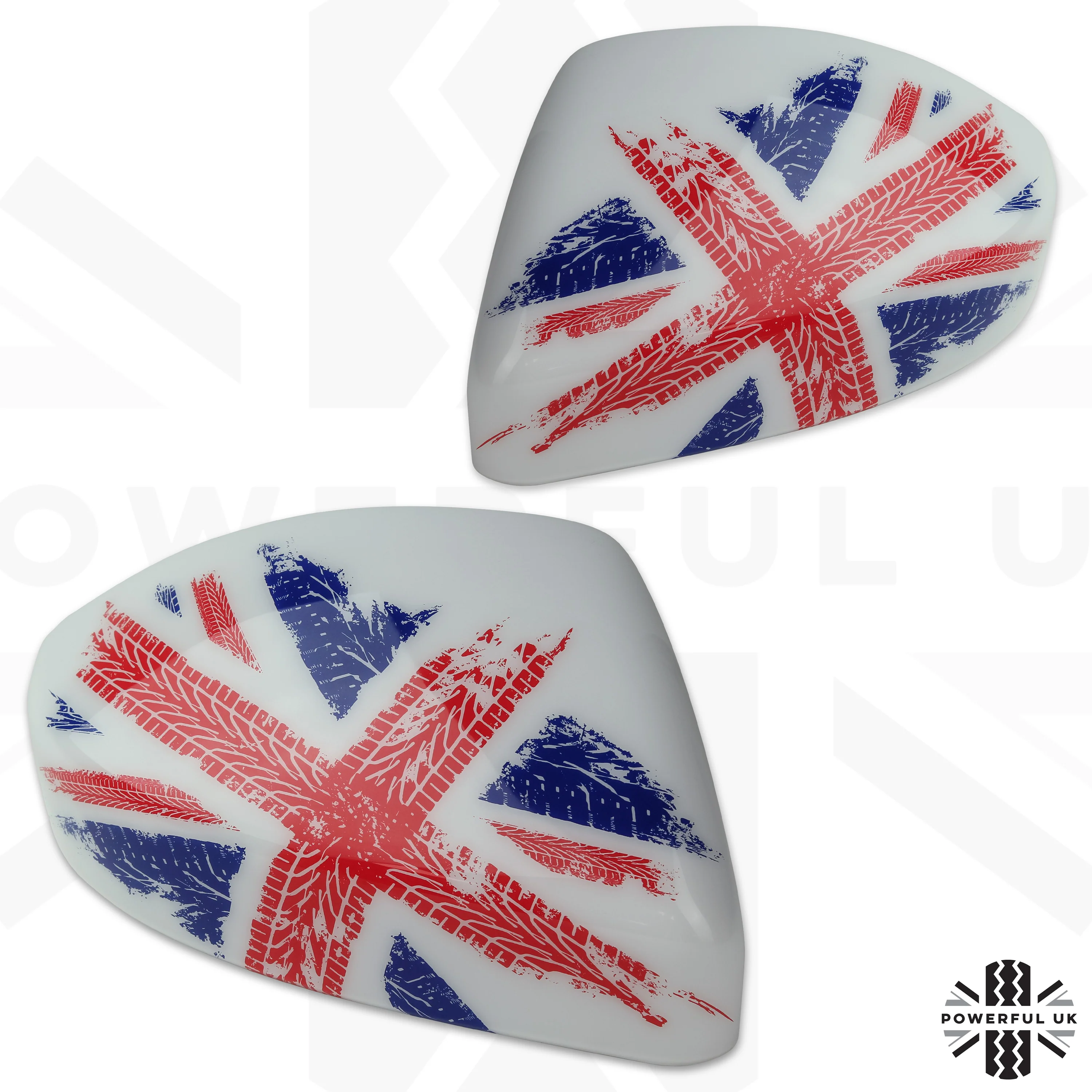 Mirror Caps - Genuine - Union Jack for Jaguar E-Pace - Image 2