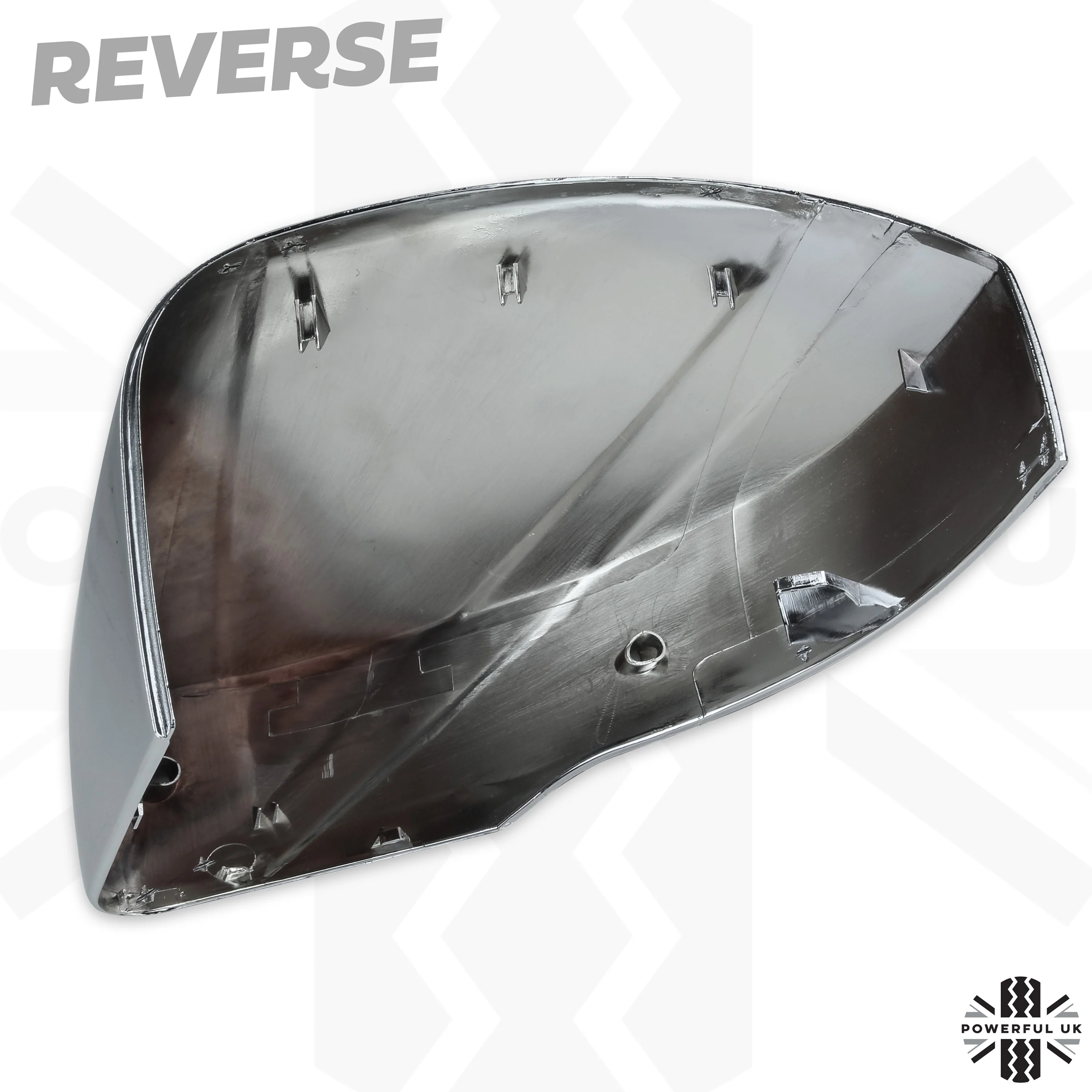 Mirror Covers - Top Half Caps for Land Rover Discovery 5 - Gloss Black - Image 4