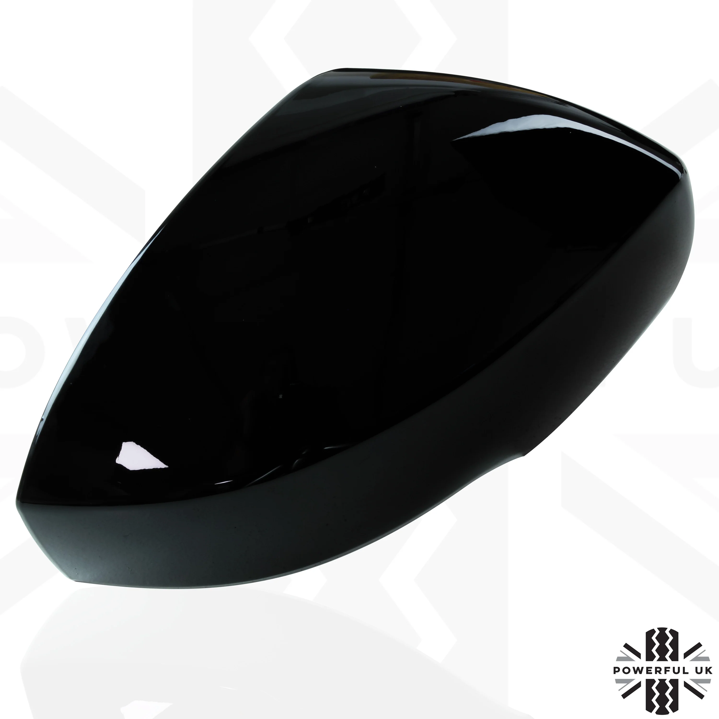 Mirror Covers - Top Half Caps for Range Rover L405  - Gloss Black - Image 3