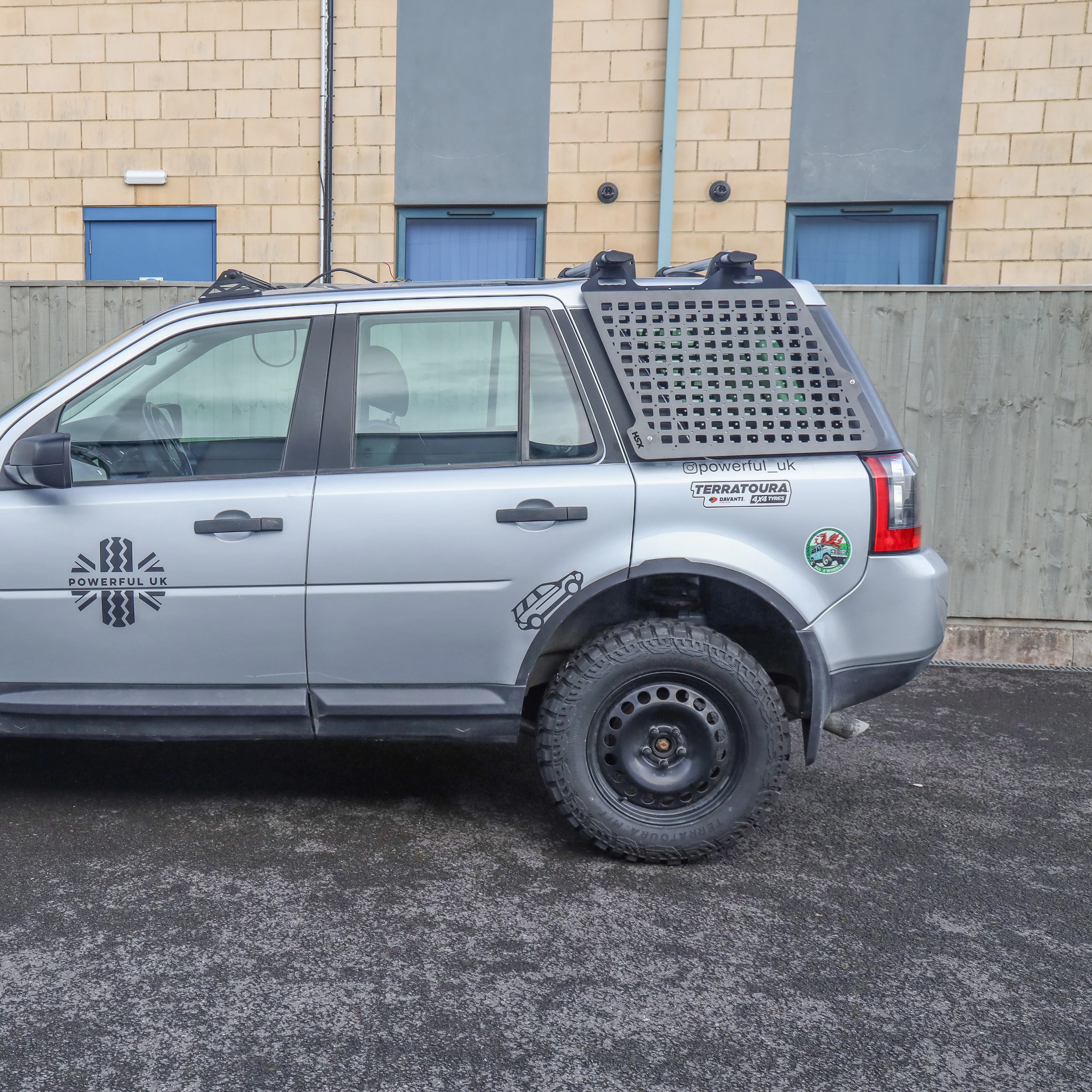Molle Plate Kit for Land Rover Freelander 2 - Left - Image 4