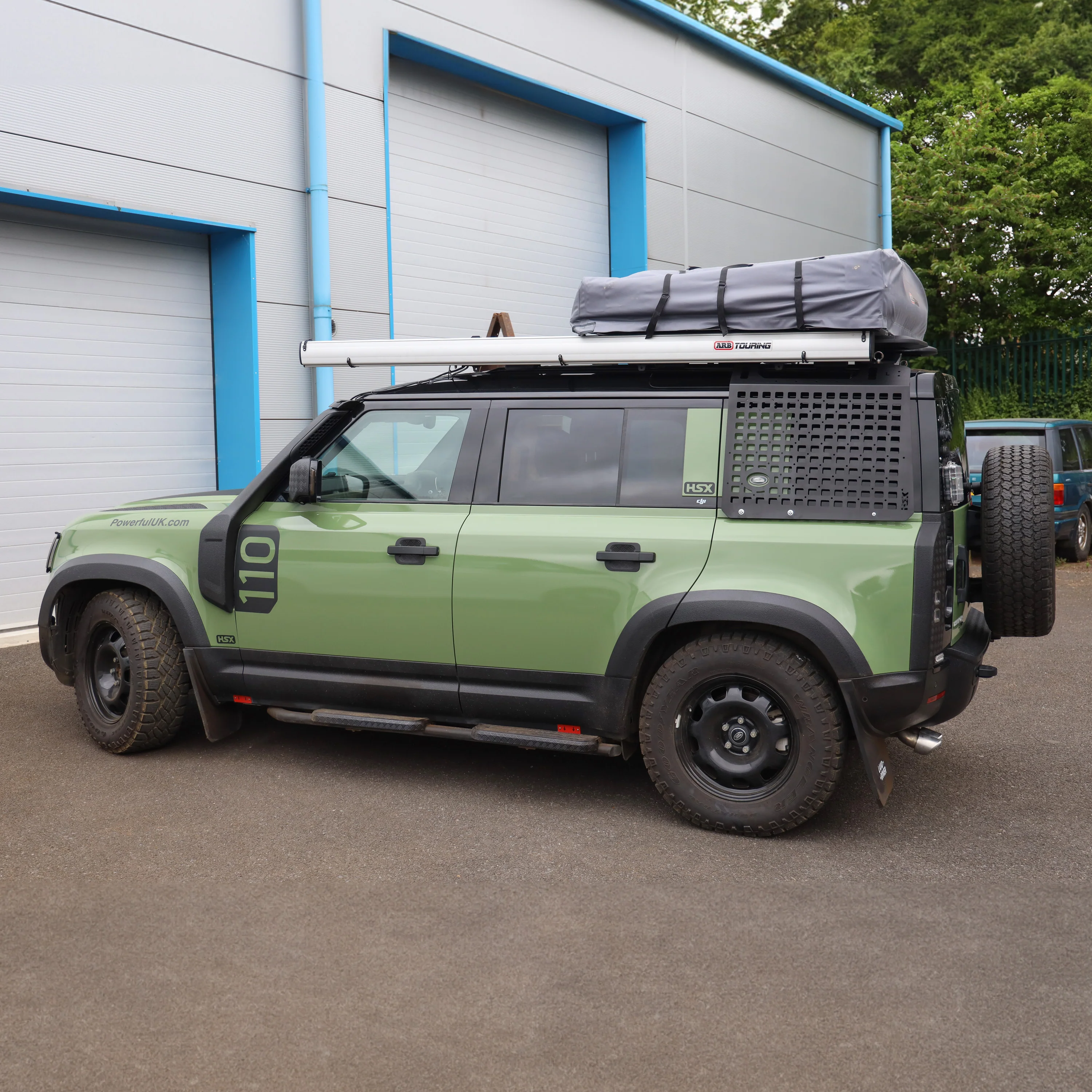 Molle Plate Kit - Grid Design - LH - for Land Rover Defender L663(110) - Image 5