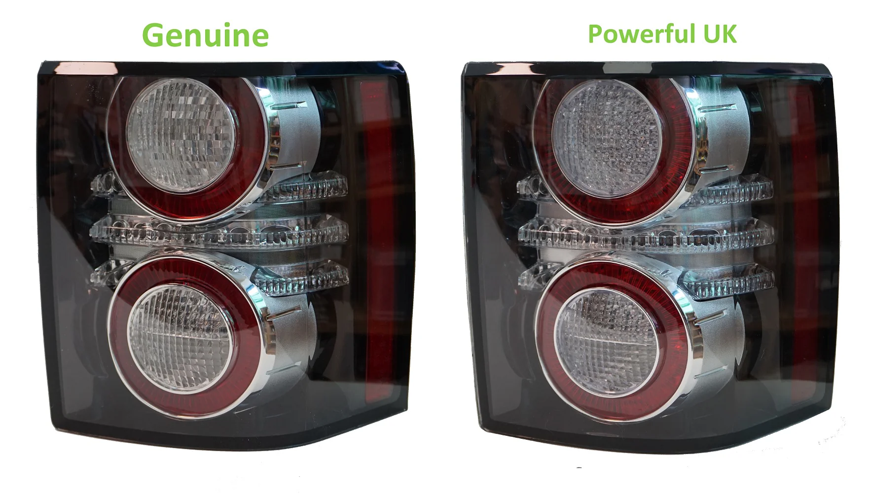 NAS/USA Spec 2012 LED Aftermarket Rear Lights Lamp for Range Rover L322 Vogue 2012+  - PAIR - Image 4