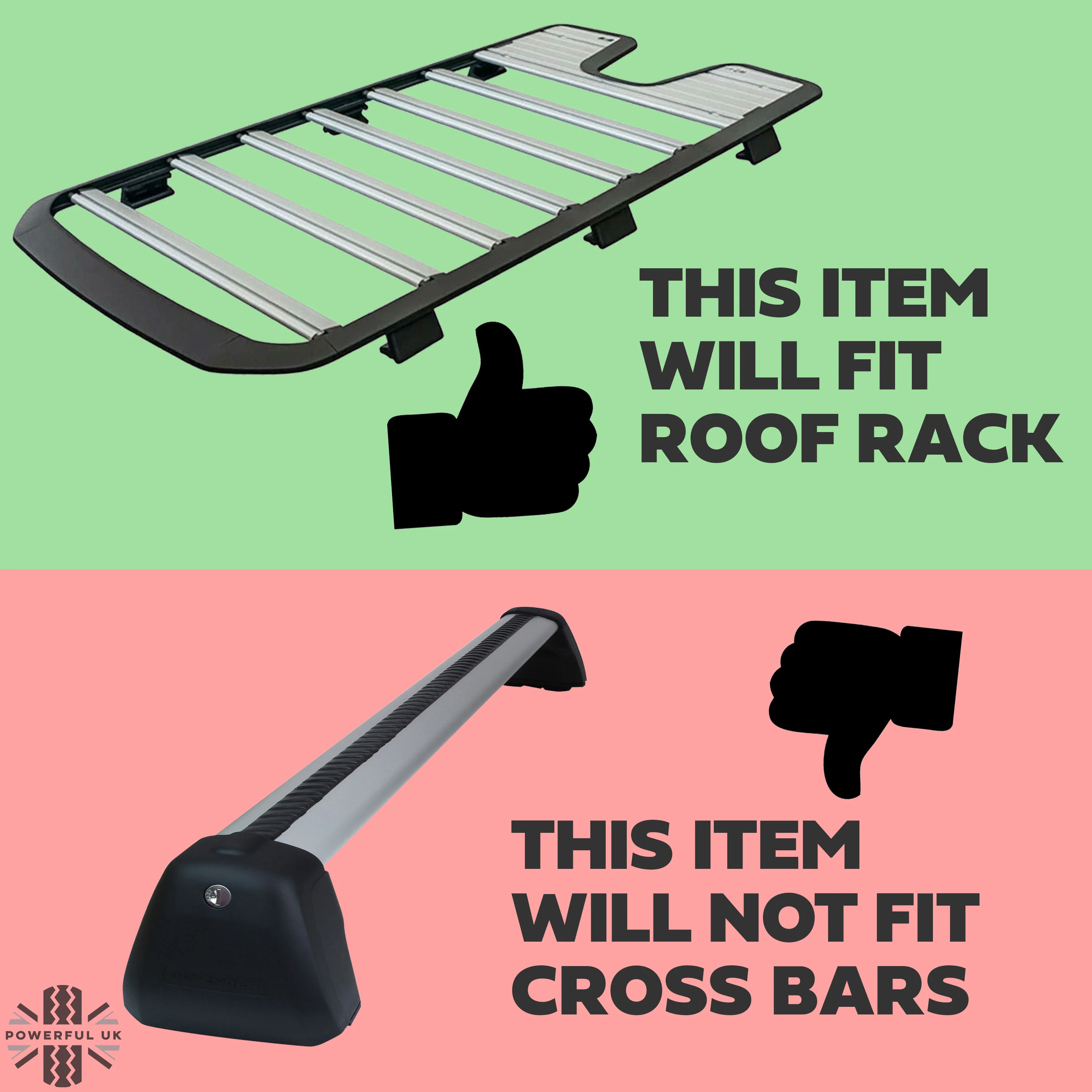 Number Plate Mount for Expedition Roof Rack for Land Rover Defender L663 - Type C - Low/Clip-on Type - Image 8