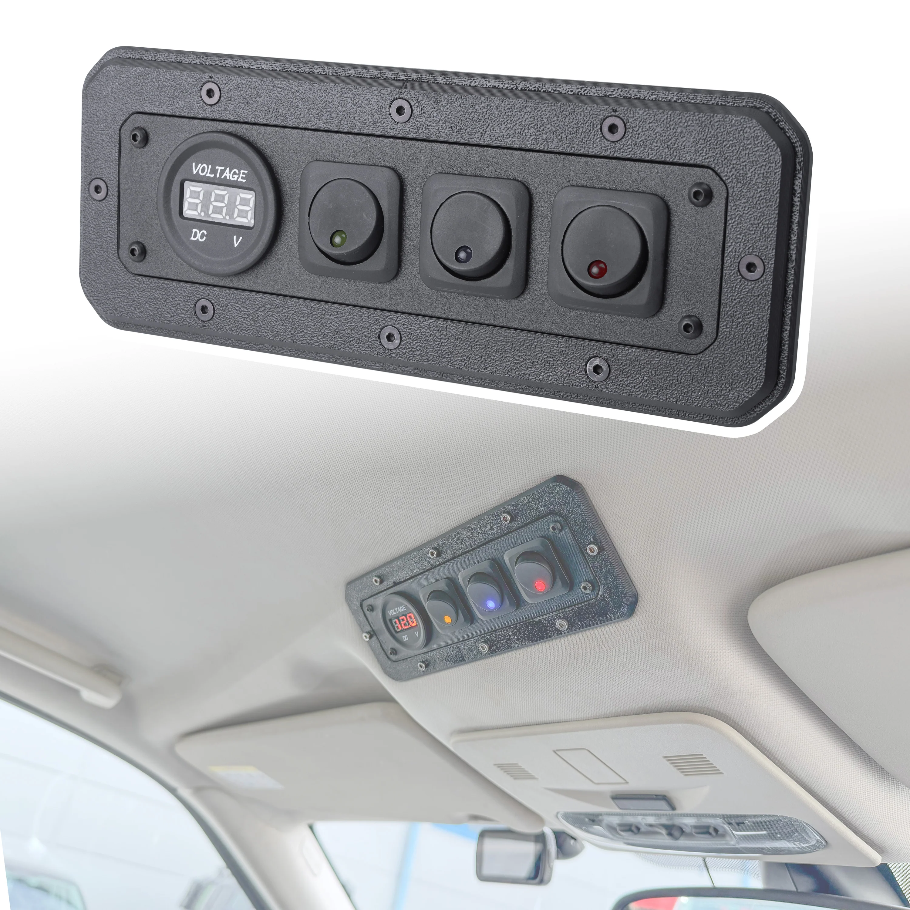 Overhead Switch Panel for Land Rover Defender L663 - with Switches