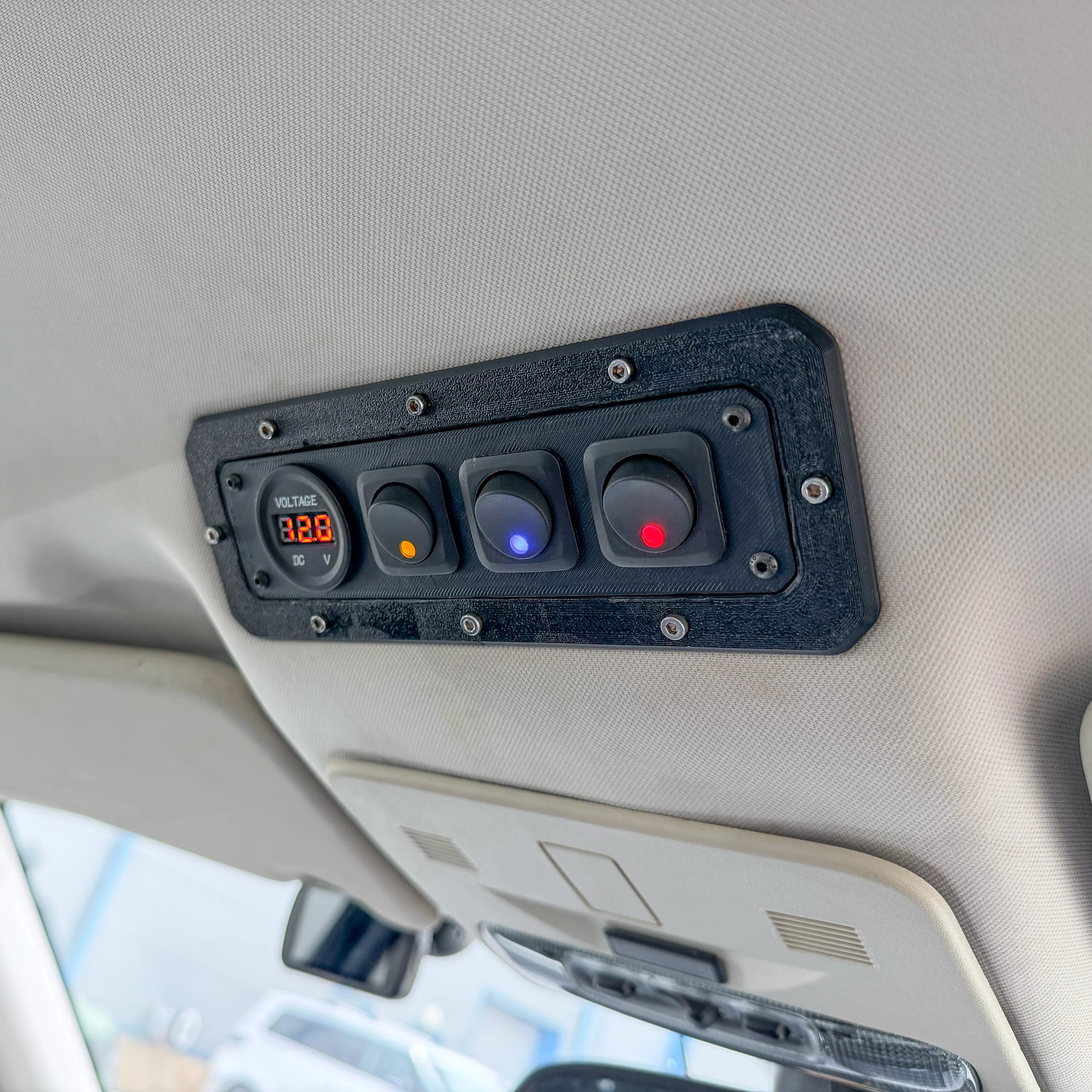 Overhead Switch Panel for Land Rover Freelander 2 - with Switches - Image 2
