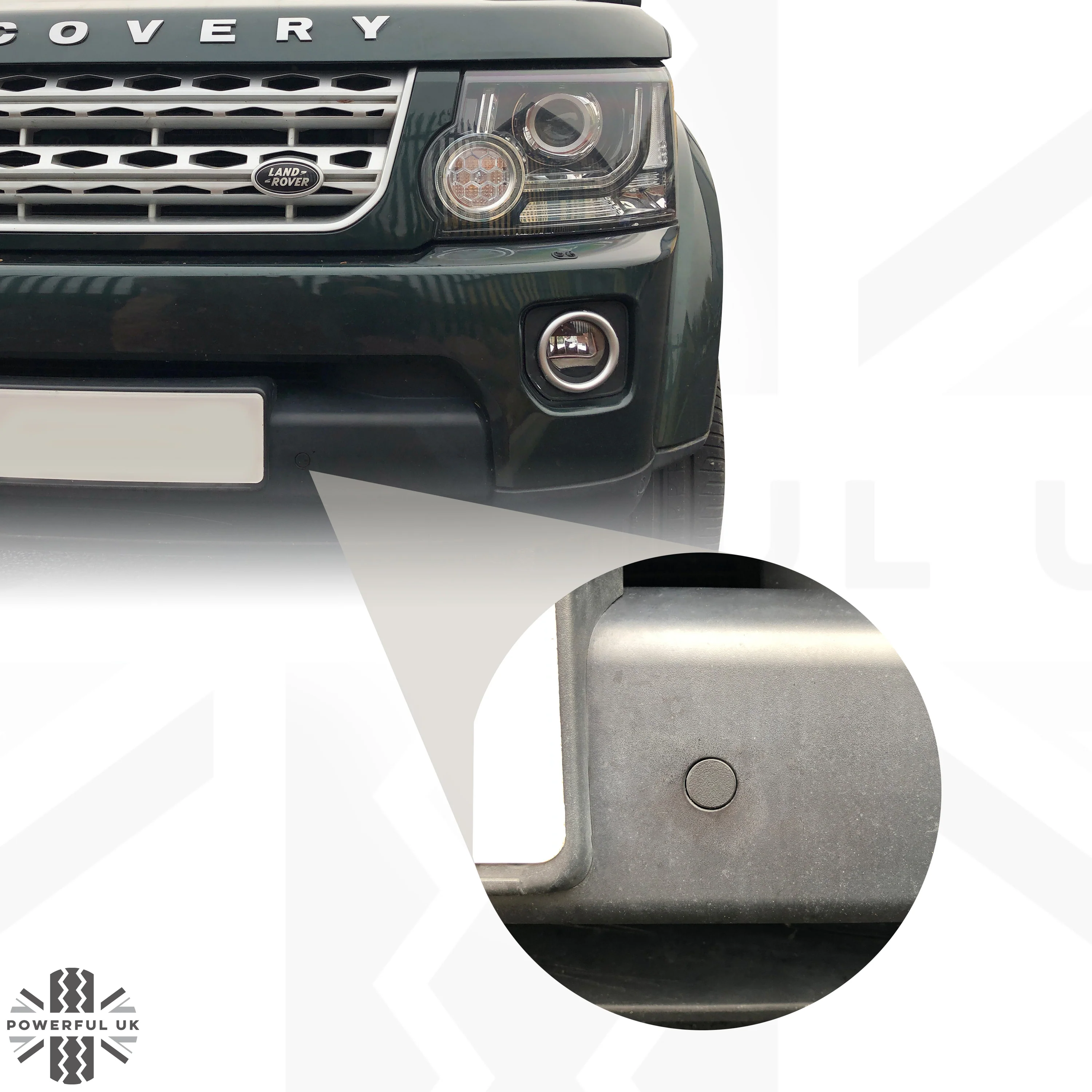 Parking Sensor Cover Stickers x 8 for Range Rover Sport L320 - Image 3