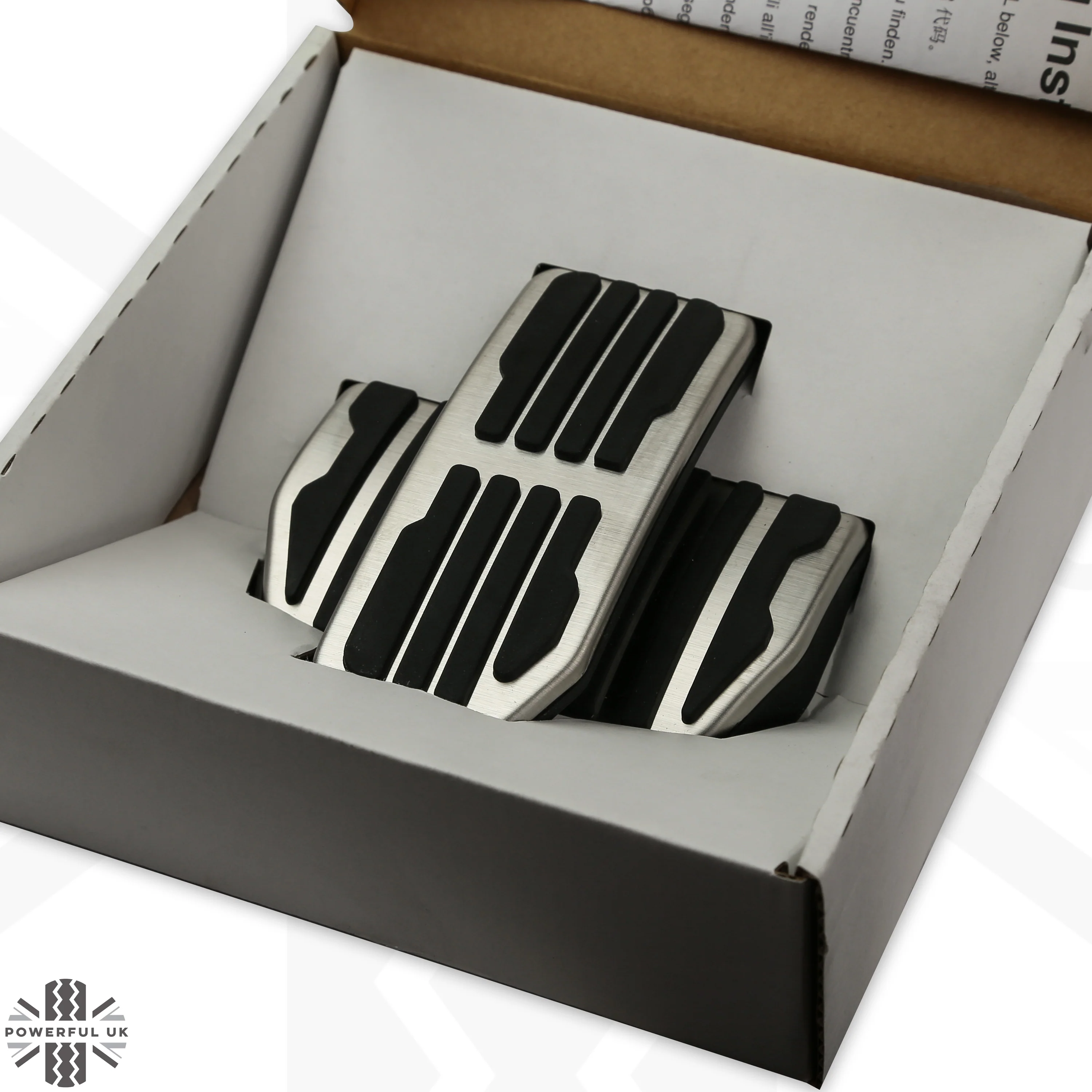 Pedal Covers (2pc) for Range Rover Velar - Genuine - Image 3