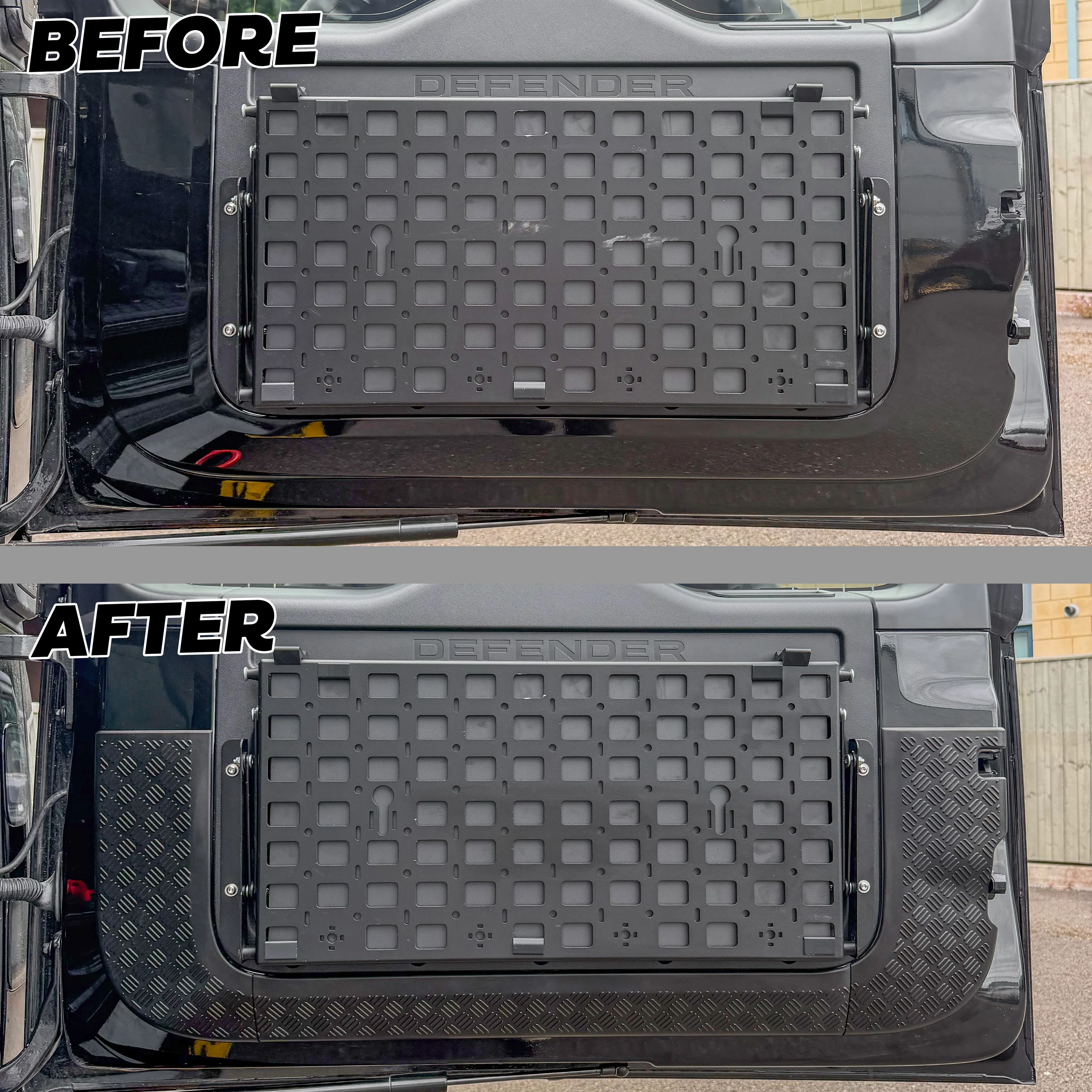 Protection Cover for Tailgate Door for Land Rover Defender L663 - Image 4