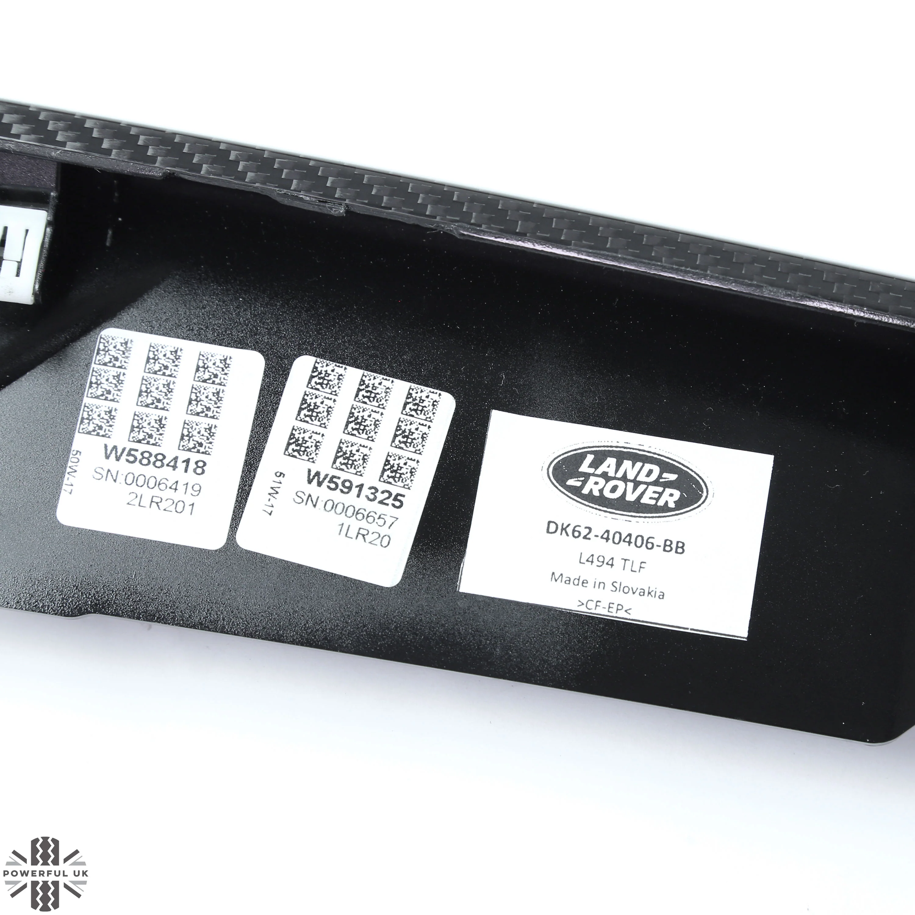 Range Rover Sport L494 Tailgate Replacement Trim  - Genuine - Carbon Fibre - Image 9