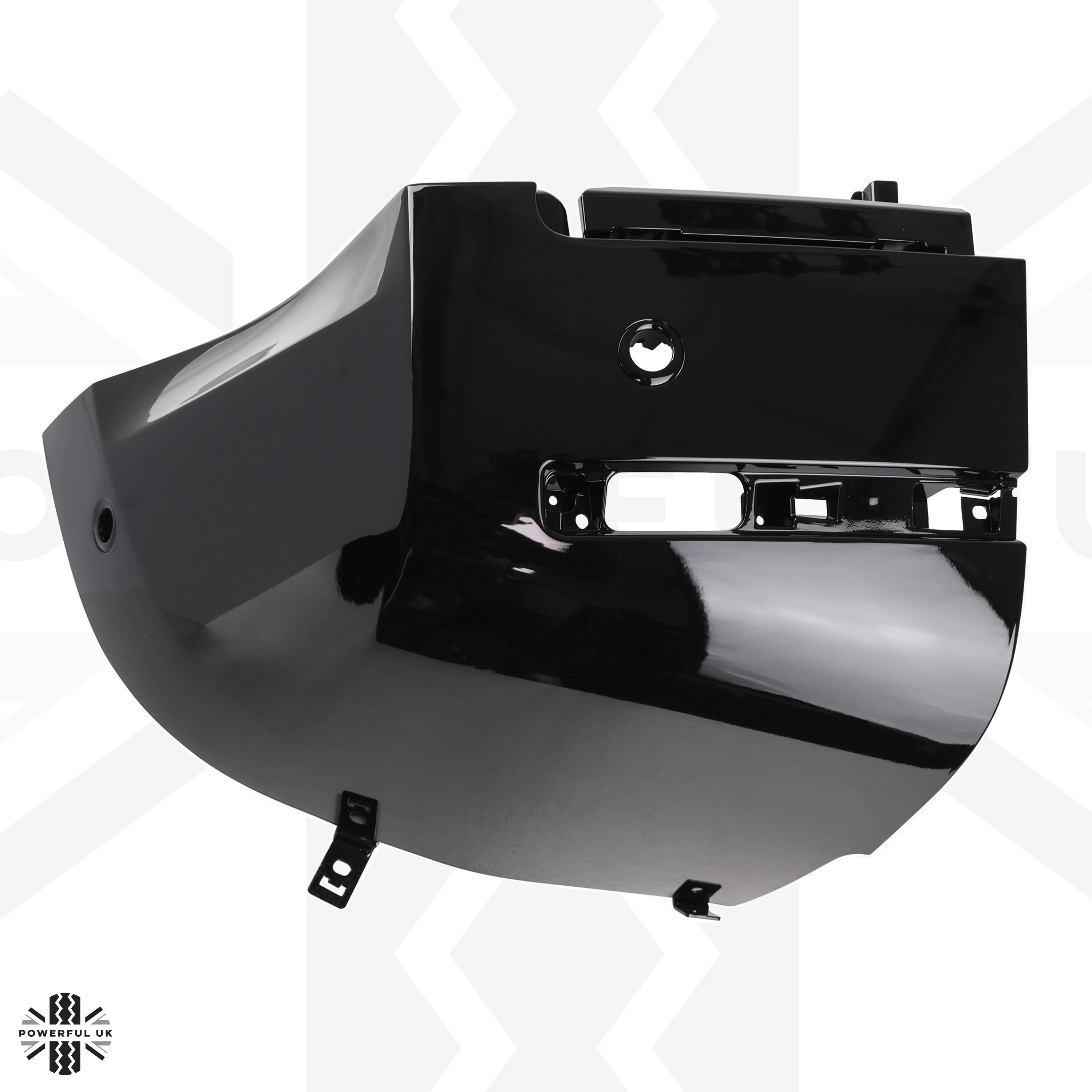 Rear Bumper Corner for Land Rover Defender L663 in Gloss Black - LEFT - Image 3