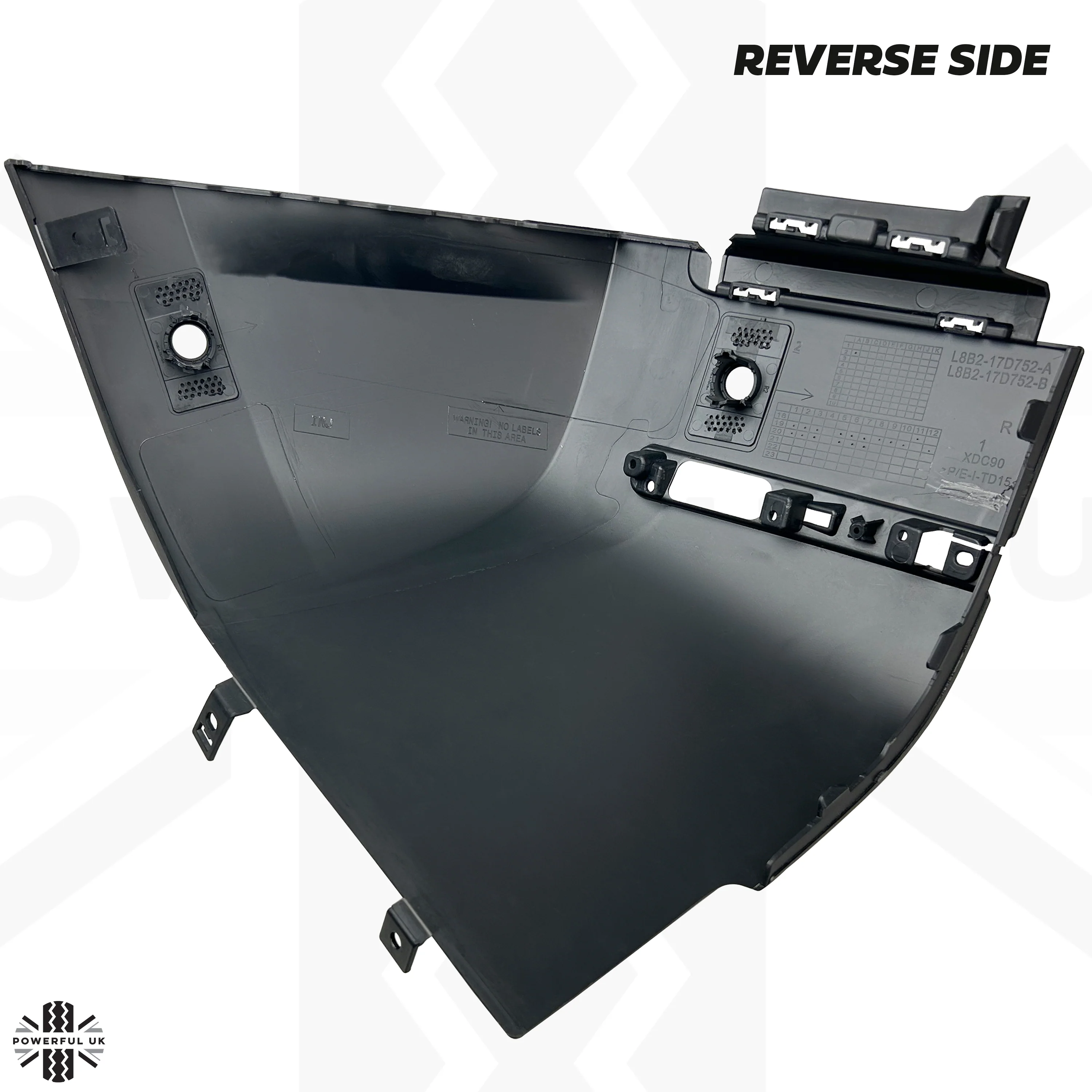 Rear Bumper Corner for Land Rover Defender L663 in Textured Plastic - RIGHT - Image 5