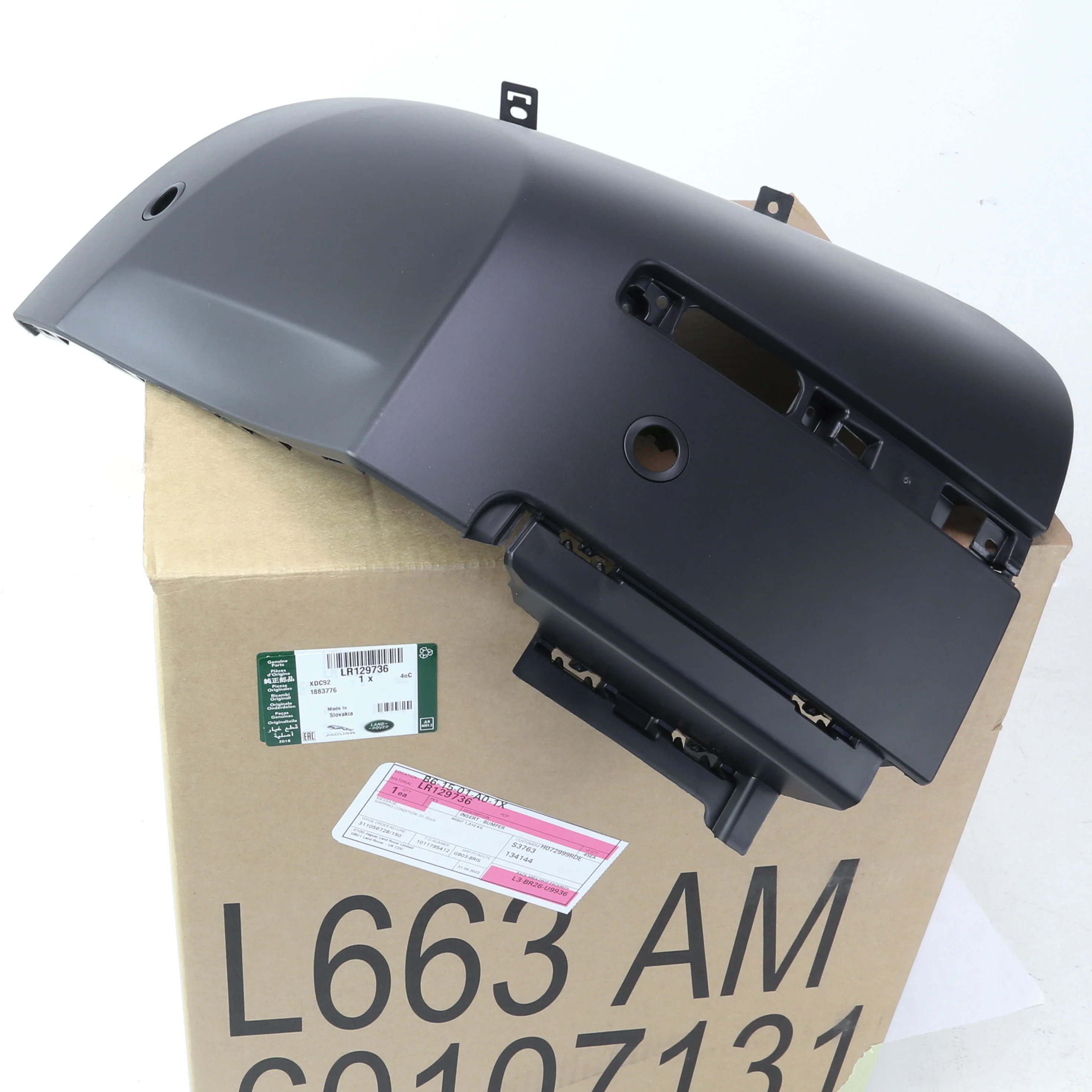 Rear Bumper Corner 'Genuine' for Land Rover Defender L663 in Textured Plastic - RIGHT - Image 10