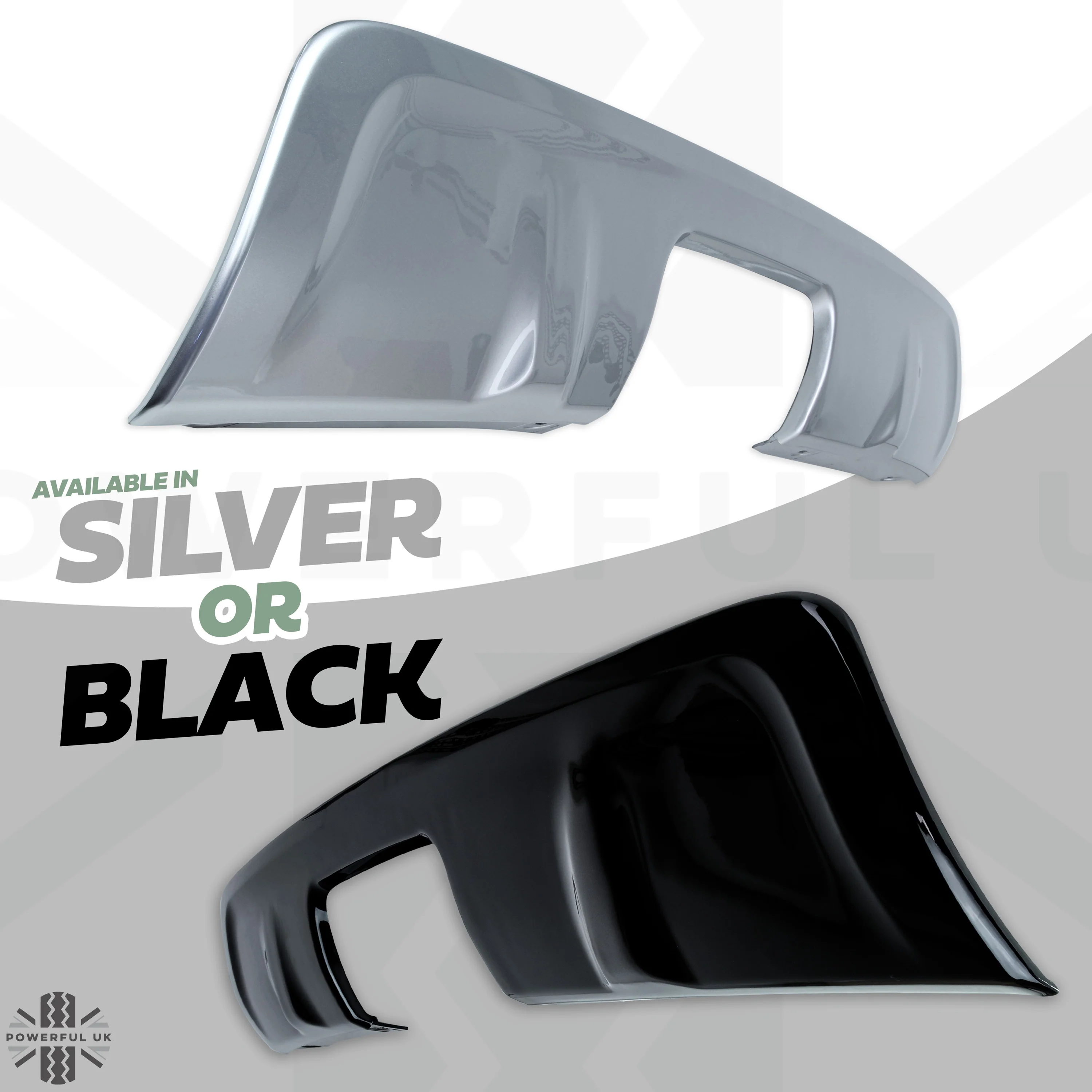 Rear Bumper "Dynamic" Tow Eye Cover FIXED TOW BAR - Black - for Land Rover Discovery 5 - Image 6