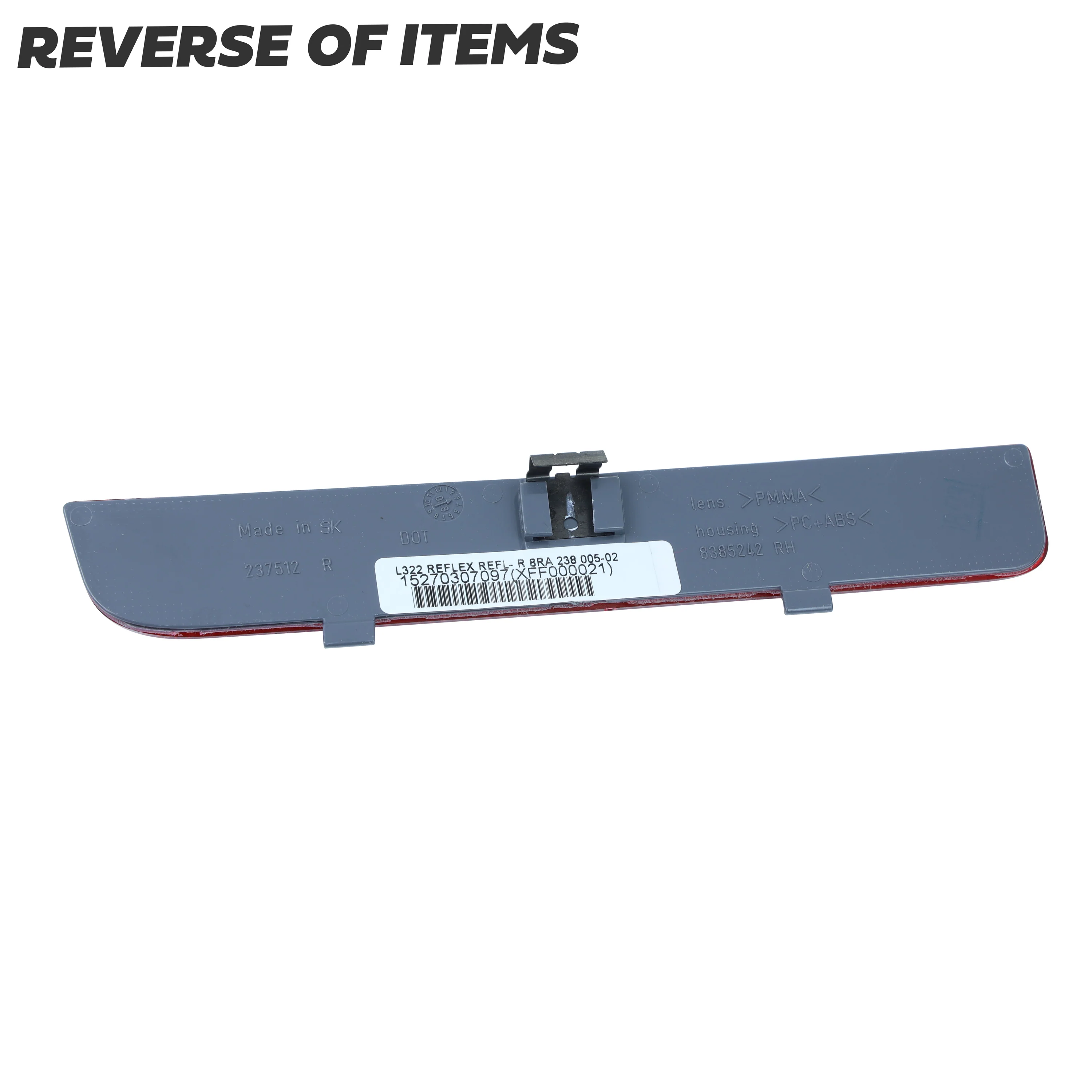 Rear Bumper Reflector for Land Rover Freelander 2 - Genuine - RIGHT RH - Image 6