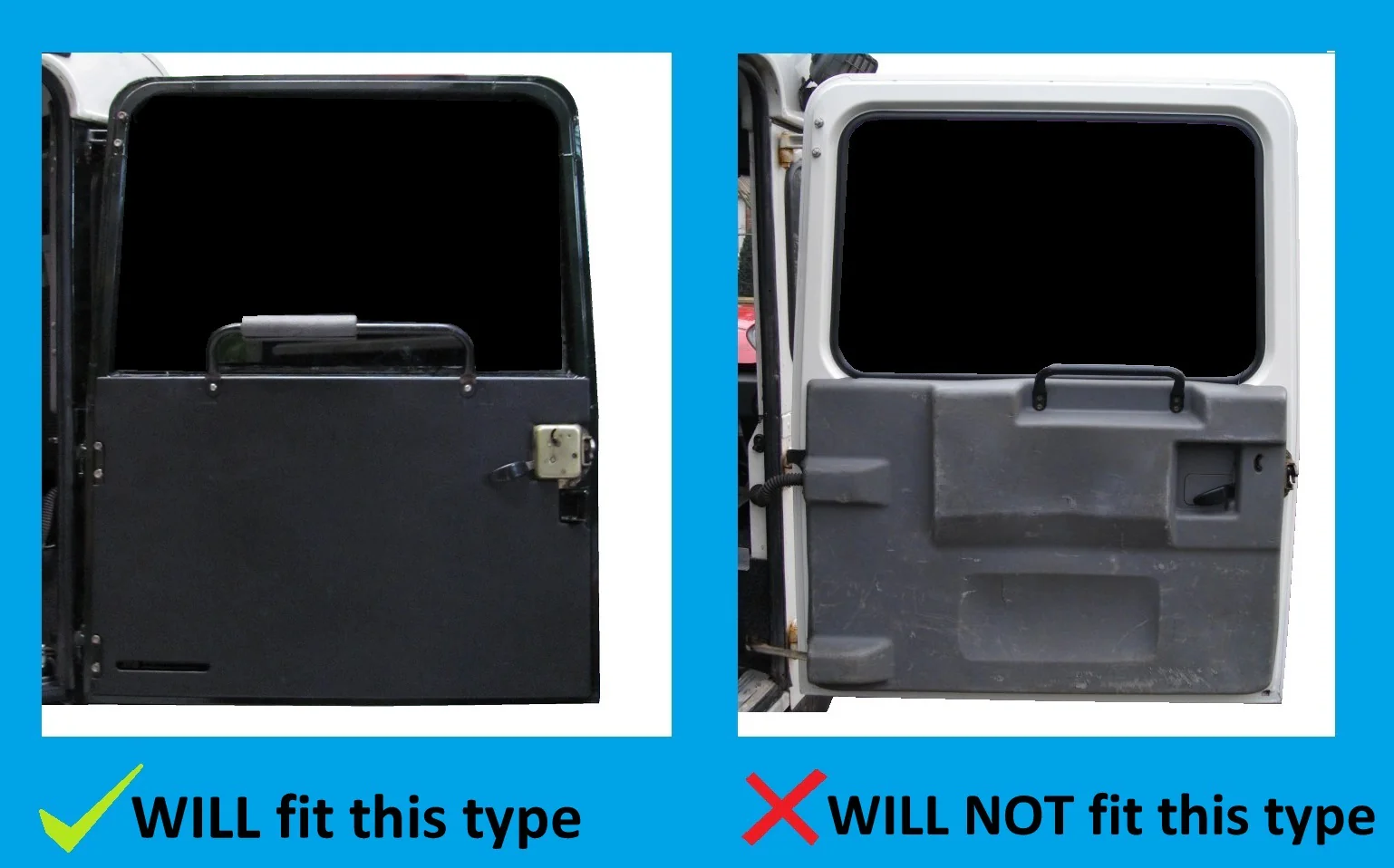 Rear Door Grab Handle - Tan - for Land Rover Defender - Image 7
