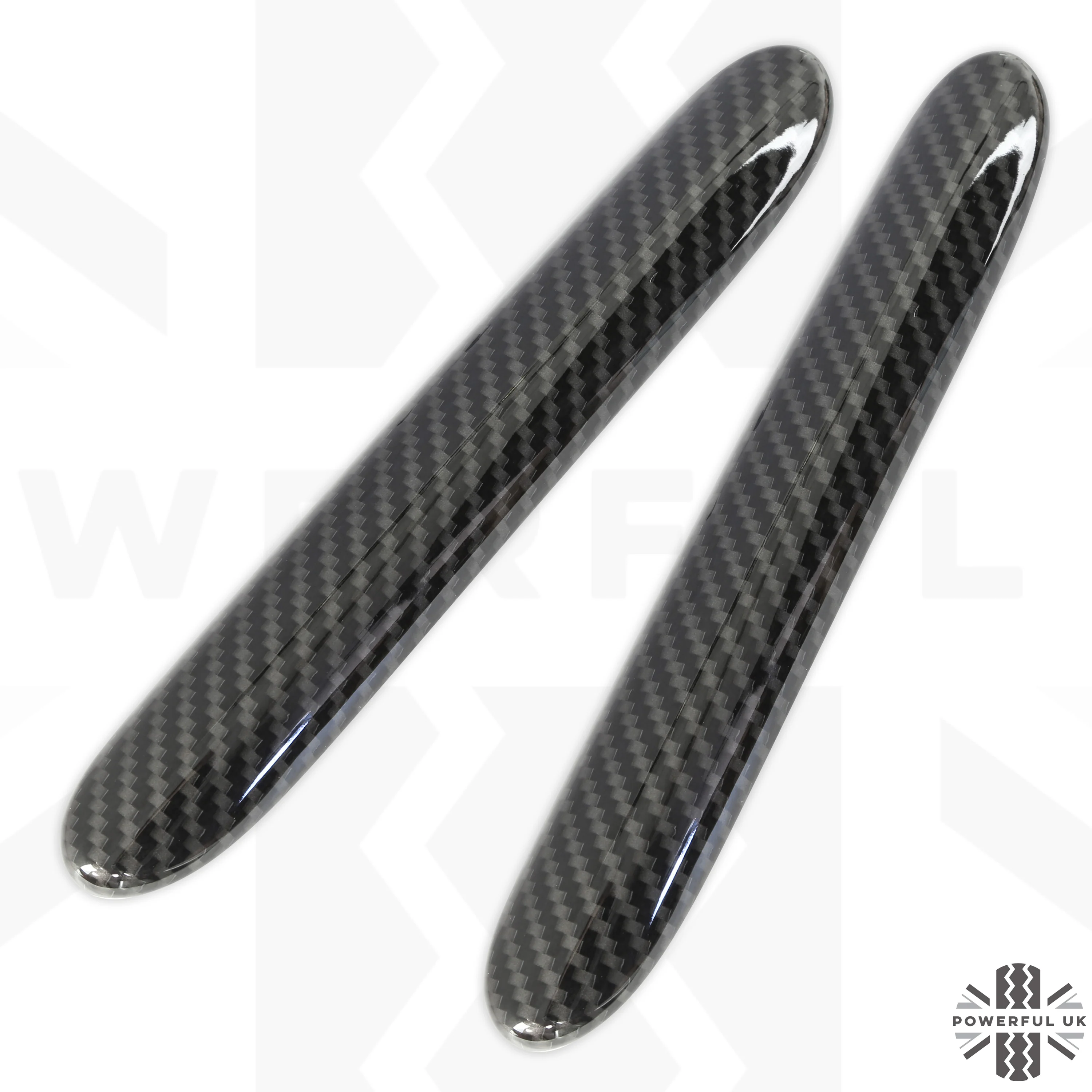 Rear Grab Handle Covers - Carbon Fibre - for Land Rover Defender L663 - Image 3