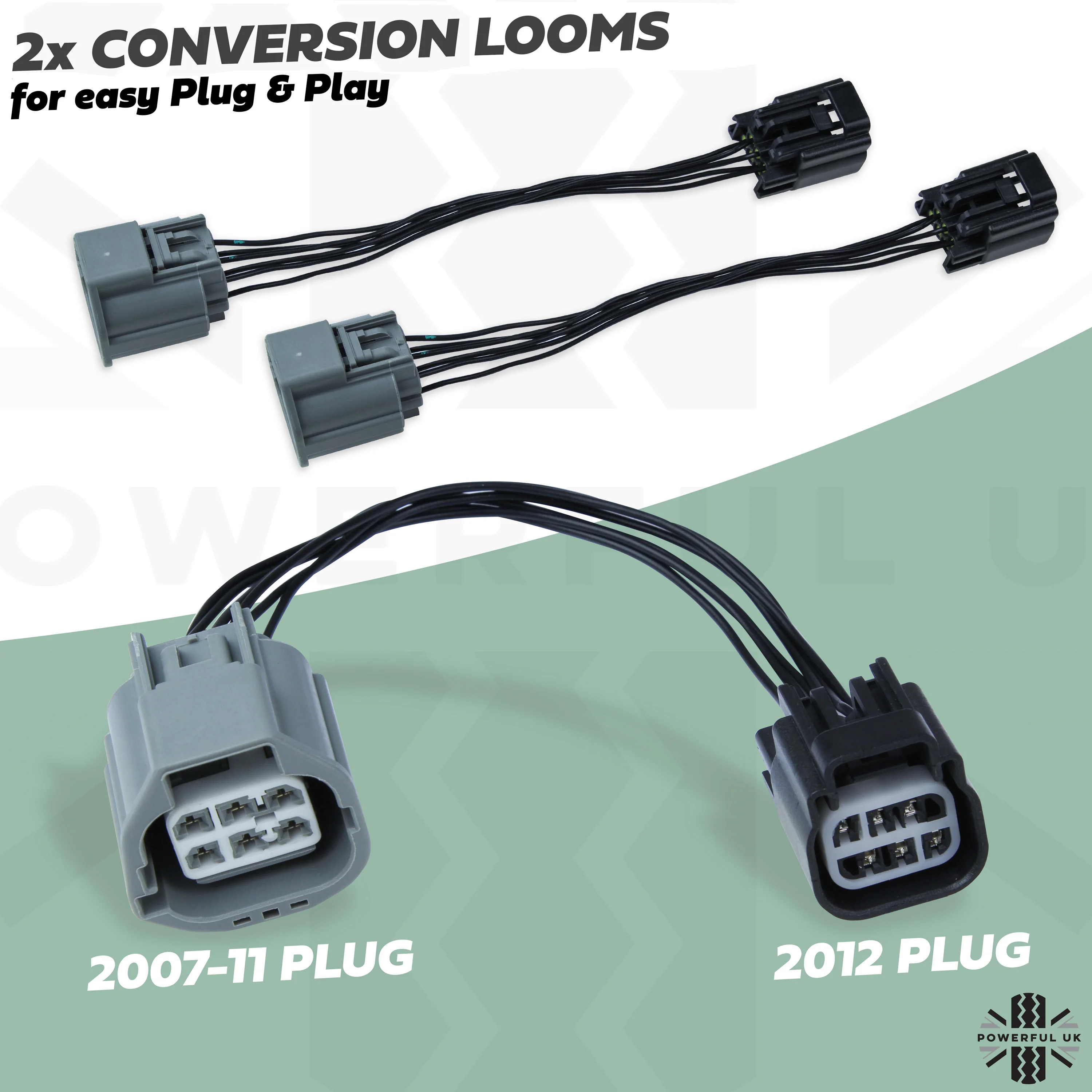 Rear LED Light Conversion Wiring Looms for Land Rover Freelander 2 - Image 5