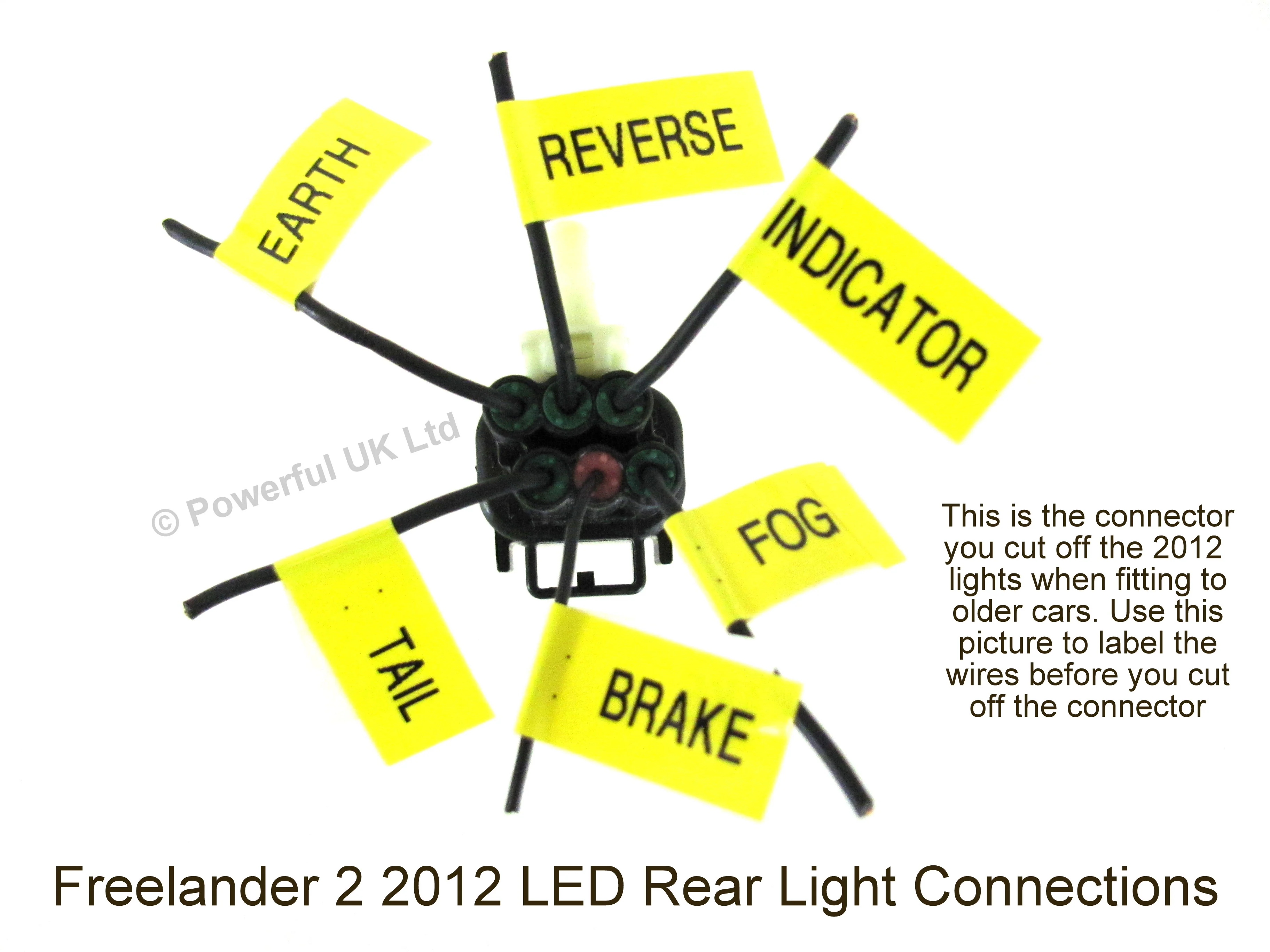 Rear LED lights UK Spec Genuine  for Land Rover Freelander 2 2012-on - PAIR - Image 10