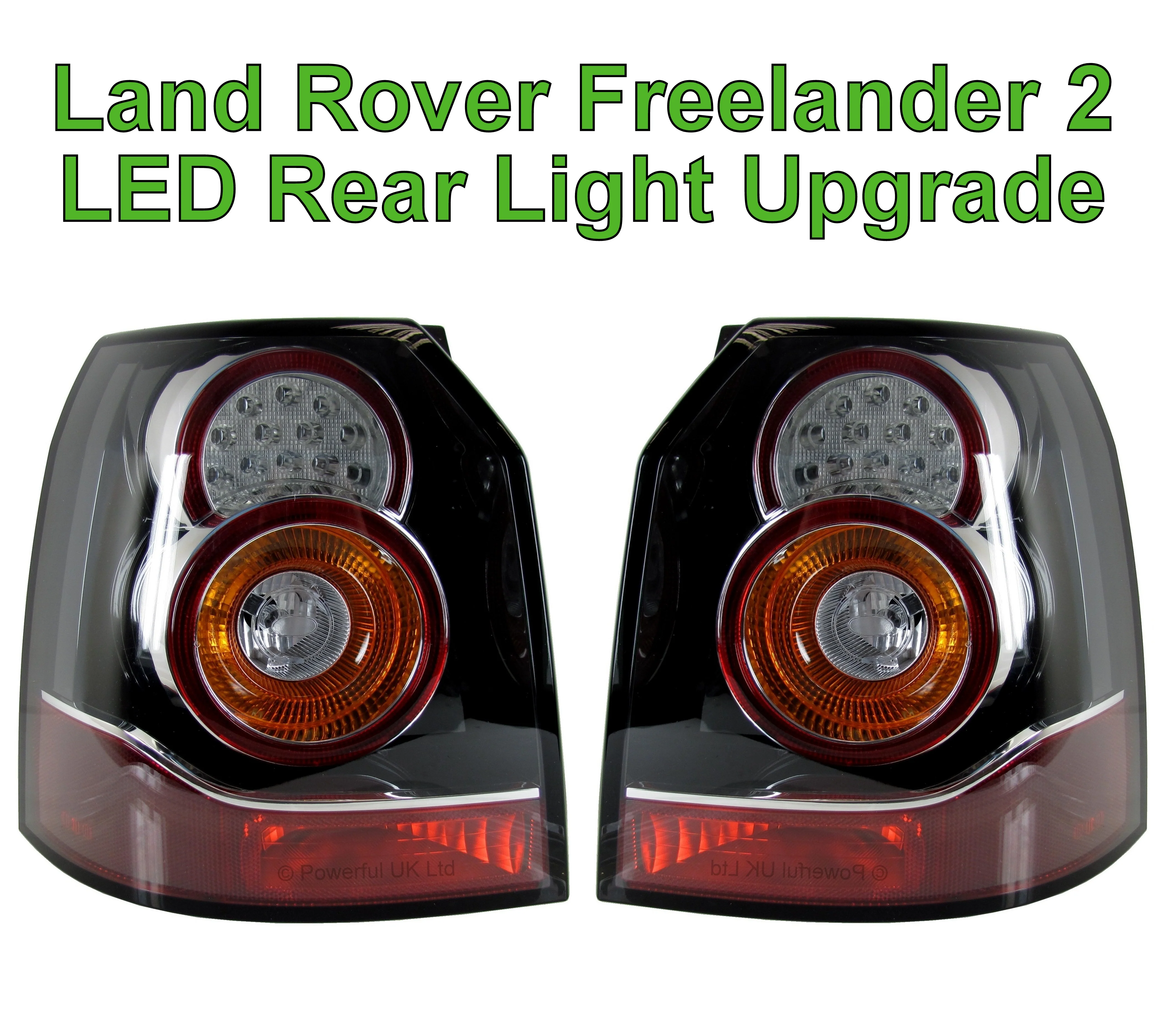 Rear LED lights UK Spec Genuine  for Land Rover Freelander 2 2012-on - PAIR - Image 4